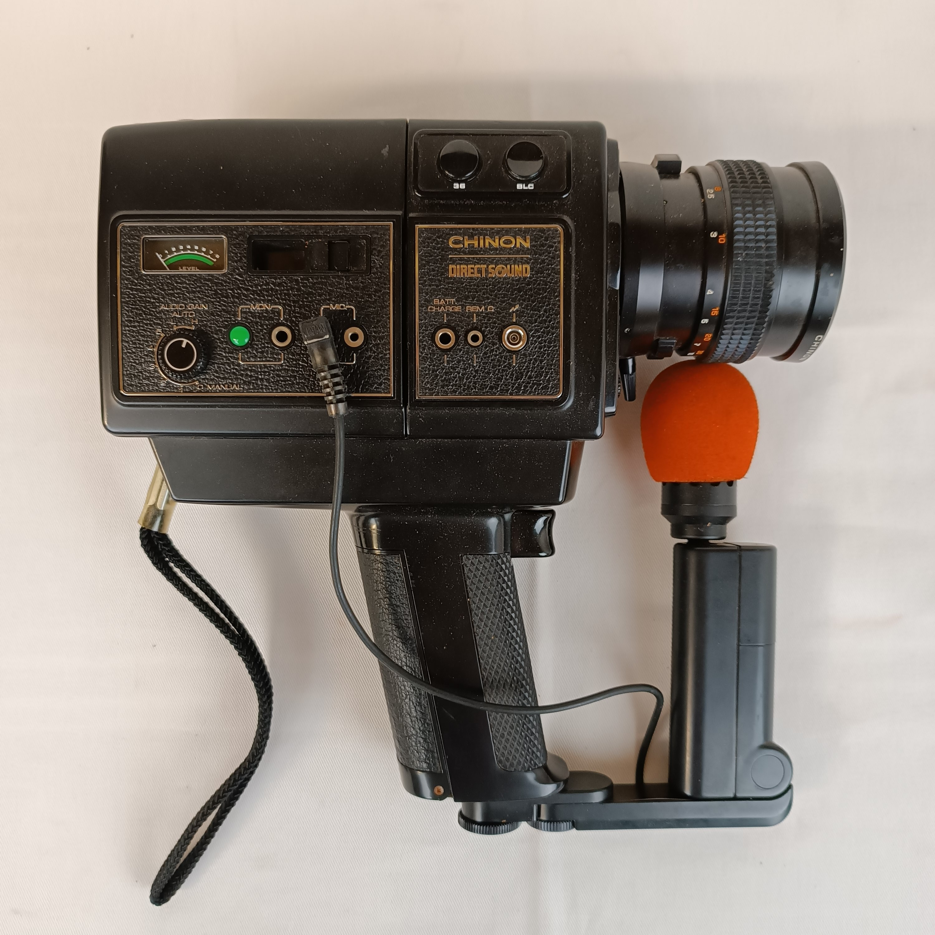 Caméra super 8 son direct "Chinon 806 SM / Direct Sound" (années 1960) État correct - Vue 4 - 