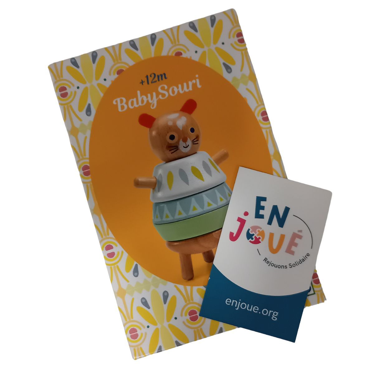 Voir photo 3 de Jeu en bois - Baby Souri Un jeu d’empilage en bois pour reproduire une souris avec les 5 pièces superposées. - Djeco - Des 12 mois. Jeu en bois - Baby Souri Un jeu d’empilage en bois pour reproduire une souris avec les 5 pièces superposées. - Djeco - Des 12 mois. Comme neuf - Vue 3 -