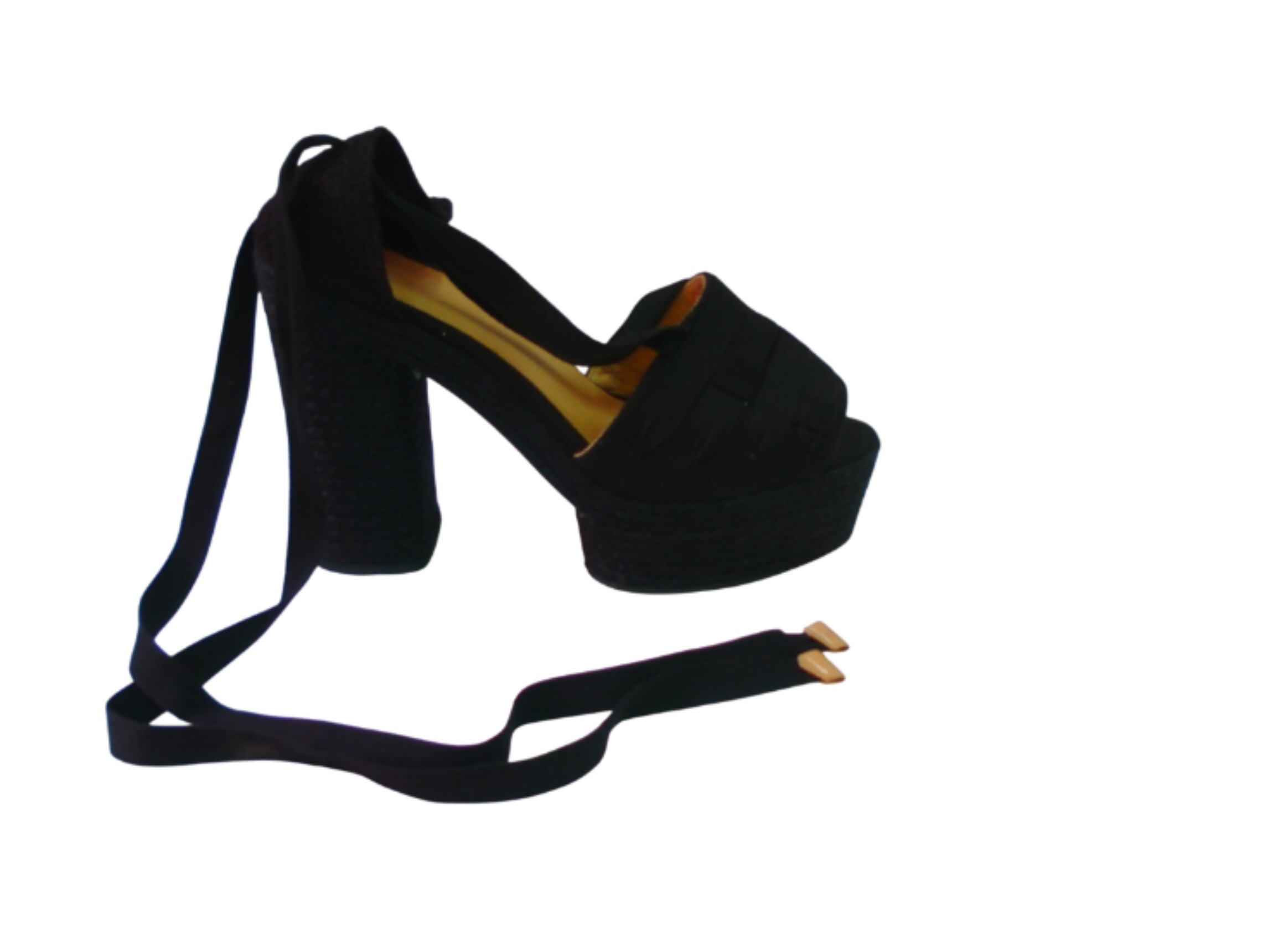 Escarpins chaussures ouvertes , noir, taille 41 - castaner - Modalova