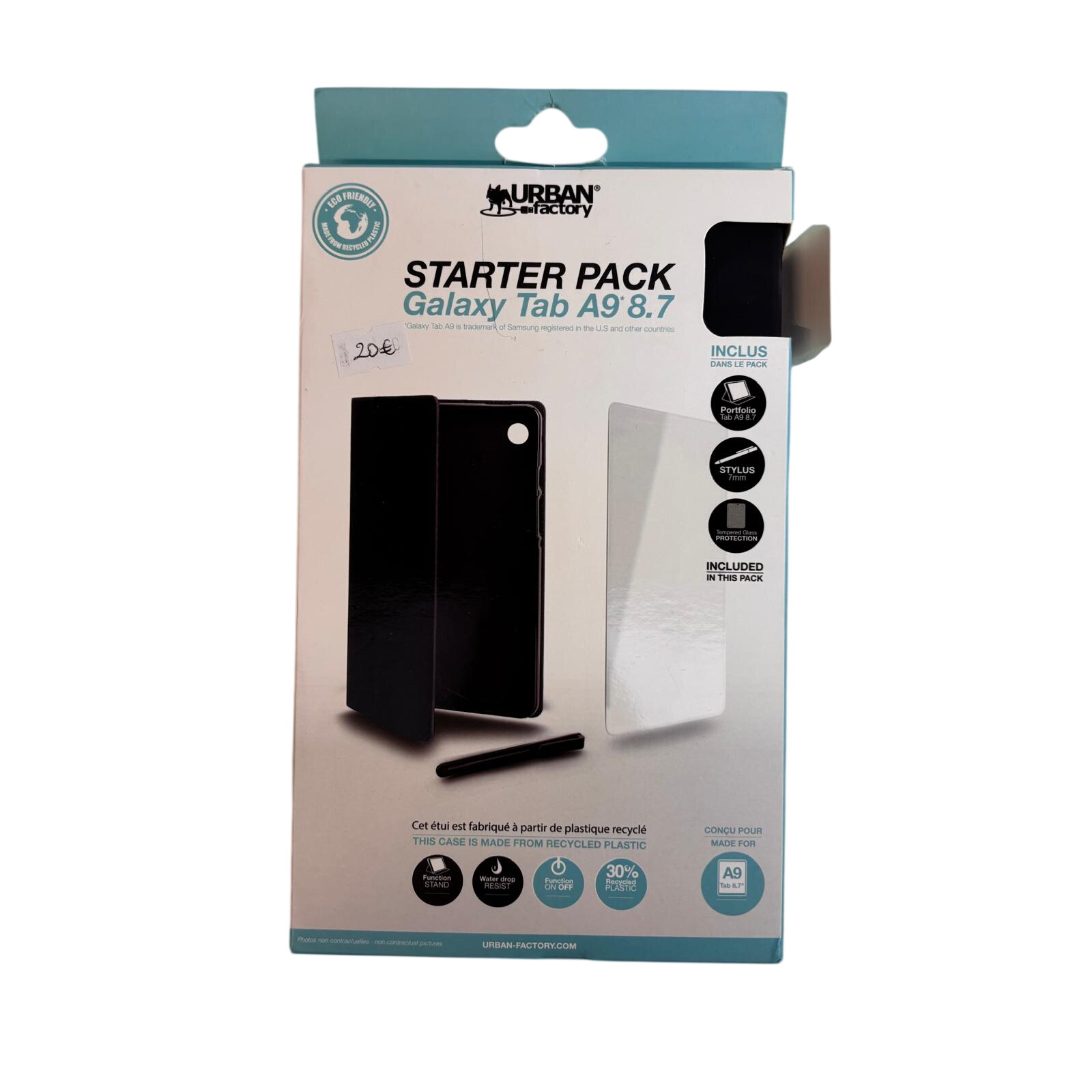 Kit de protection SAMSUNG Galaxy Tab A9 8.7 (coque + vitre + stylet) Comme neuf -  reconditionné disponible sur Label Emmaüs