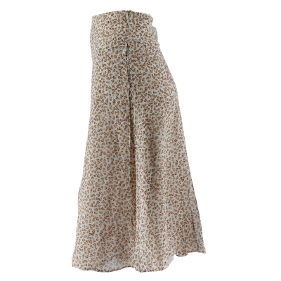 Jupe écru imprimées -femme- Un Jour Ailleurs - 42 - Photo 2