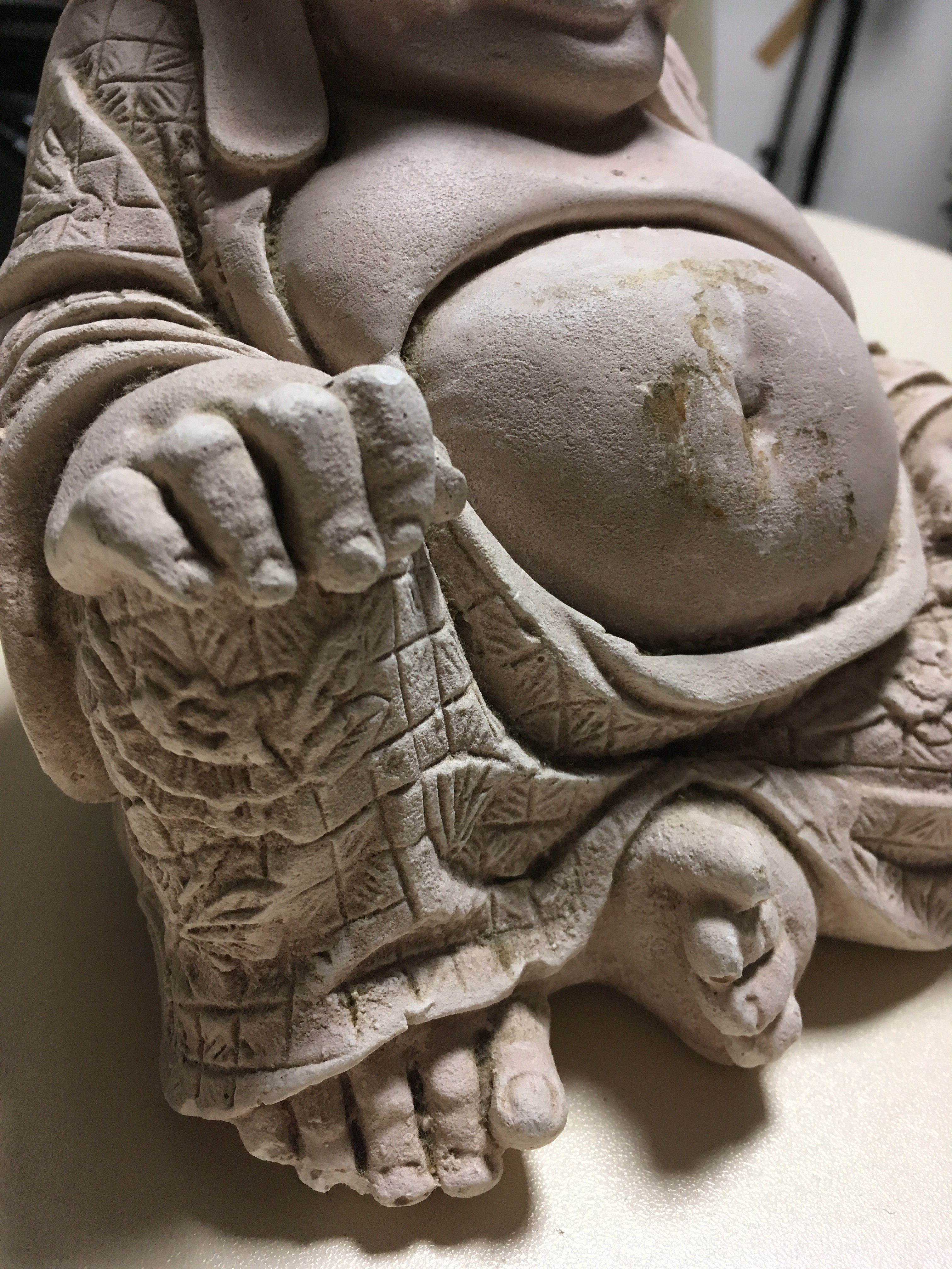 Bouddha en pierre maison du monde - Photo 2