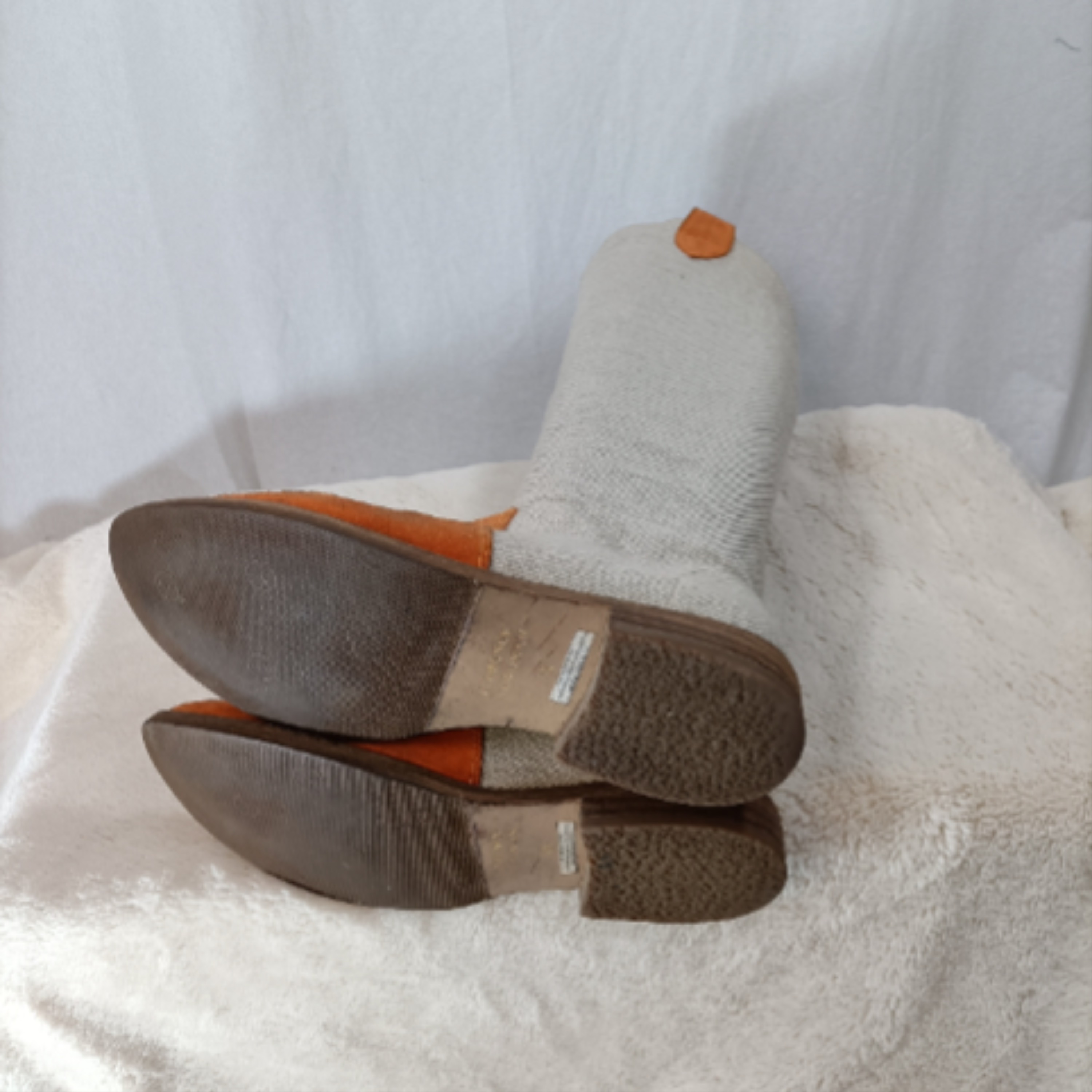 Bottes textile et cuir - Florence Kooijman - pointure 38 estimé Bon état - Vue 6 - 