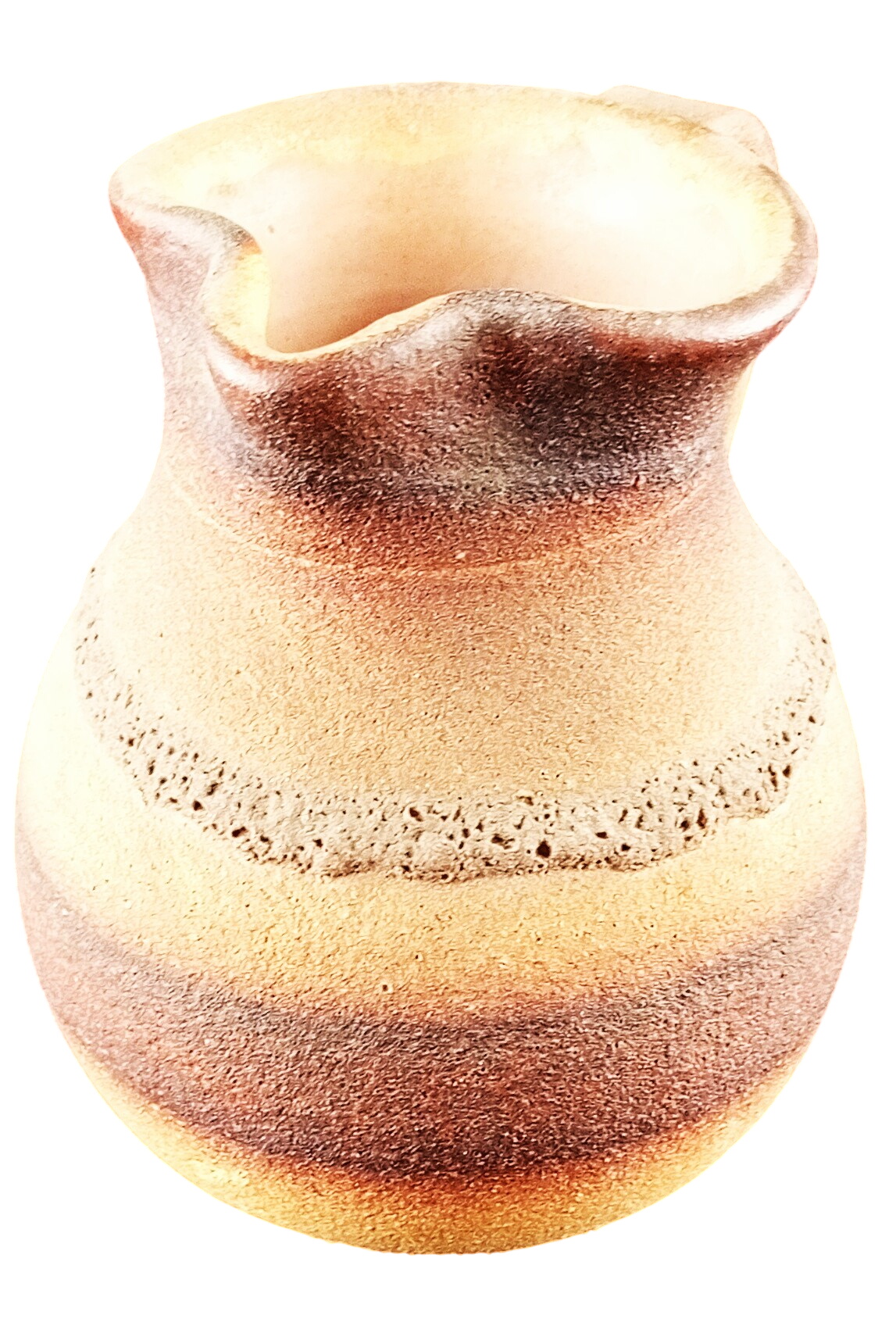 Petit pichet décoratif en grès -14 cm - Photo 0