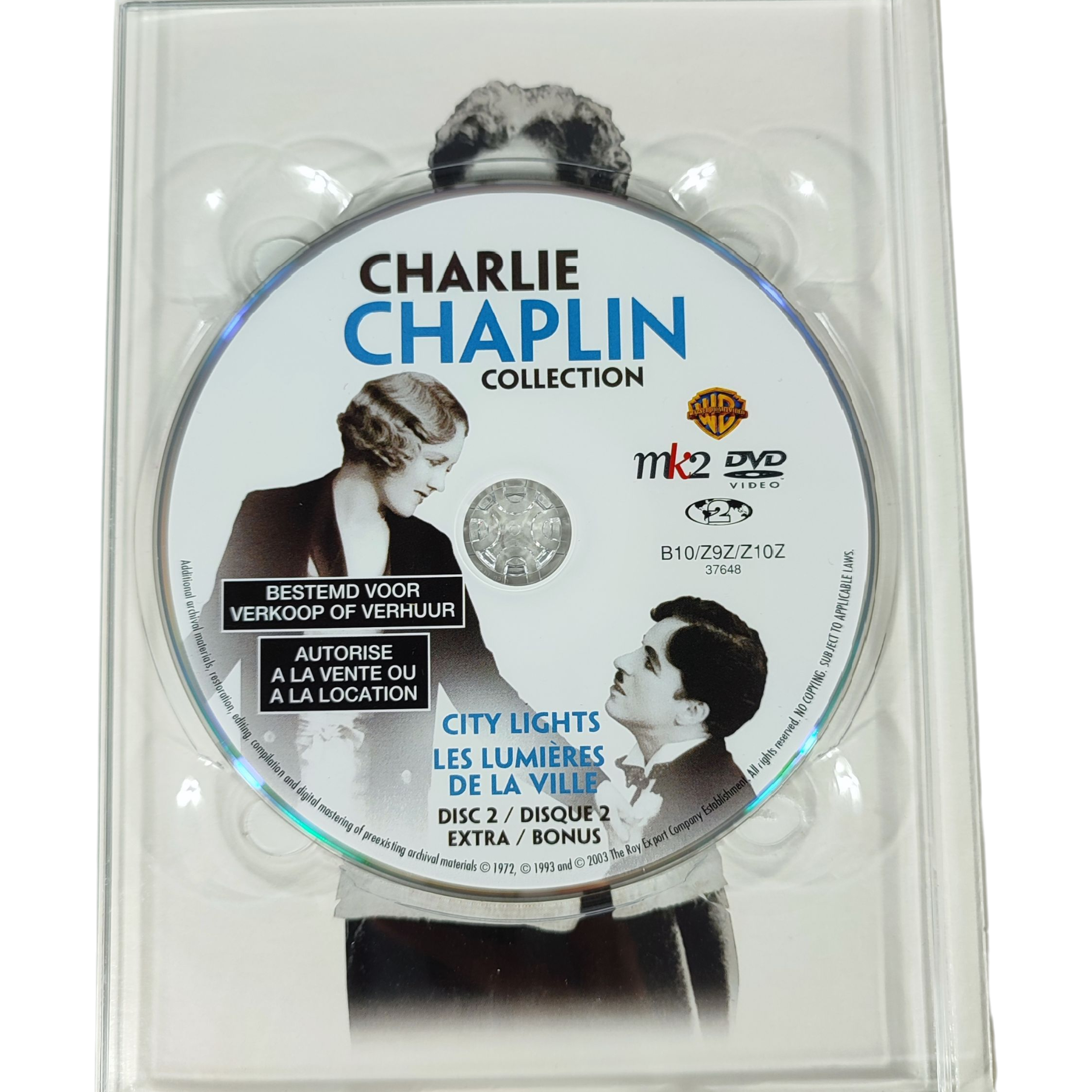Coffret collection DVD 3 films (+ bonus) de Charlie CHAPLIN  - Vue 3 - 