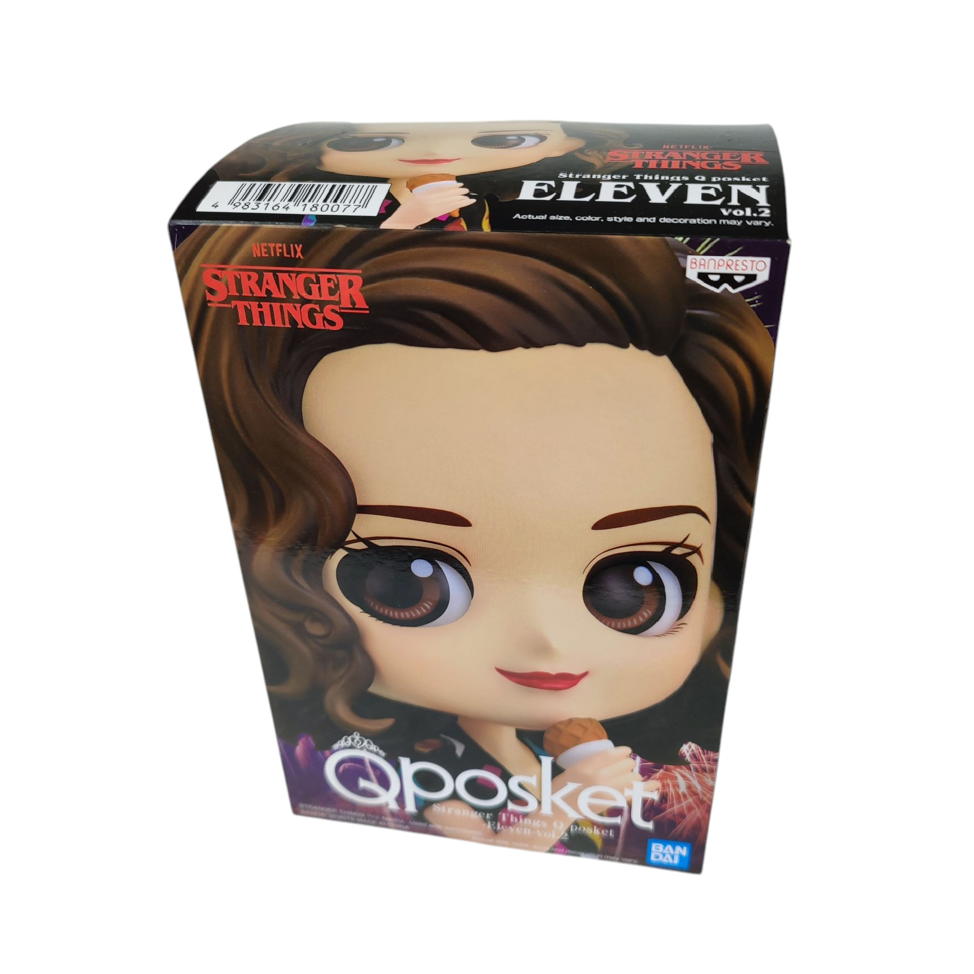 Voir photo 2 de Figurine Qposket - Stranger Things : Eleven vol.2 Figurine Qposket - Stranger Things : Eleven vol.2 Bon état - Vue 2 -