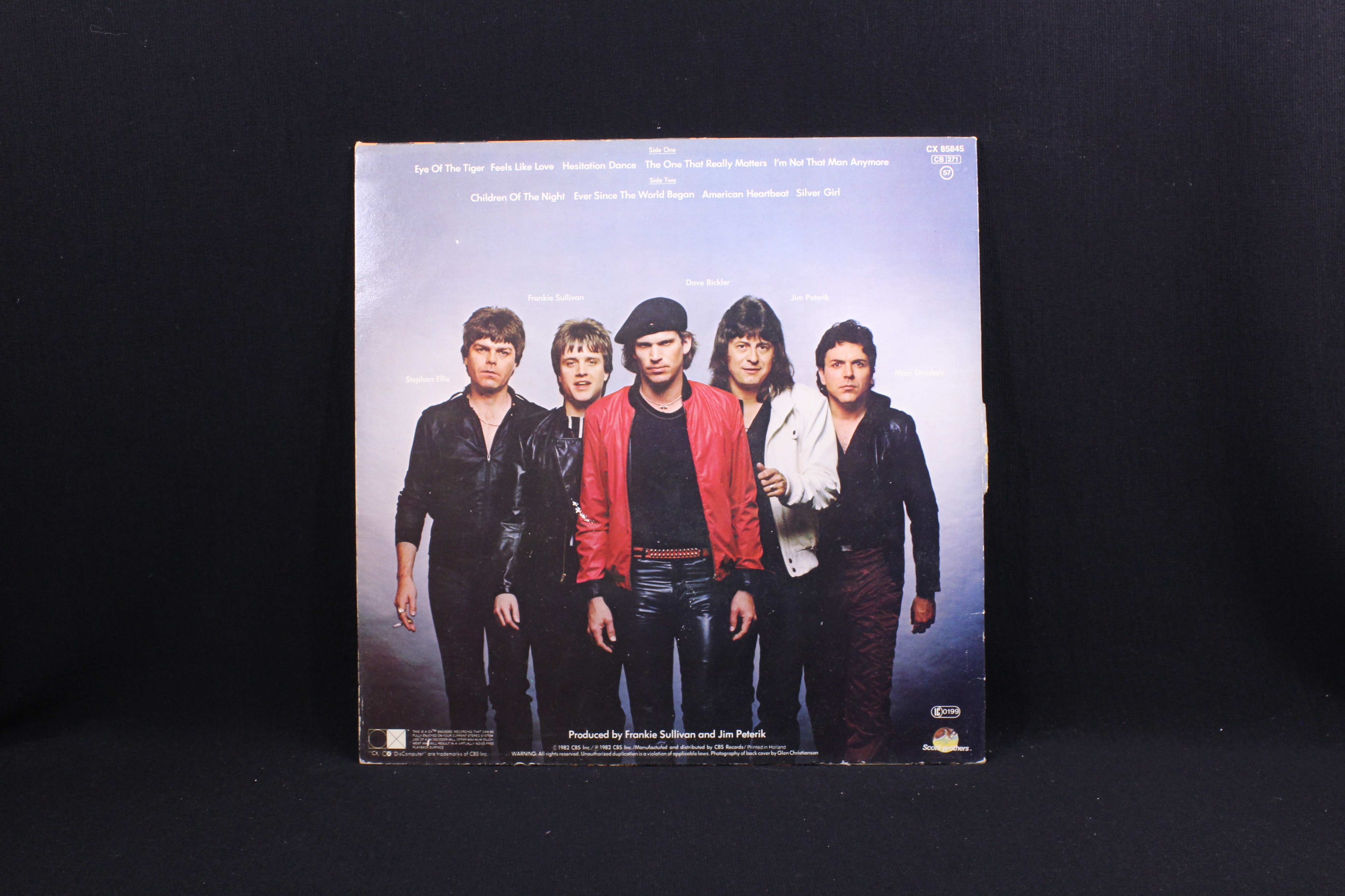 Vinyle 33T Survireur / Eye Of The Tiger - Scotti Bros. Records 1982 Bon état - Vue 2 - 