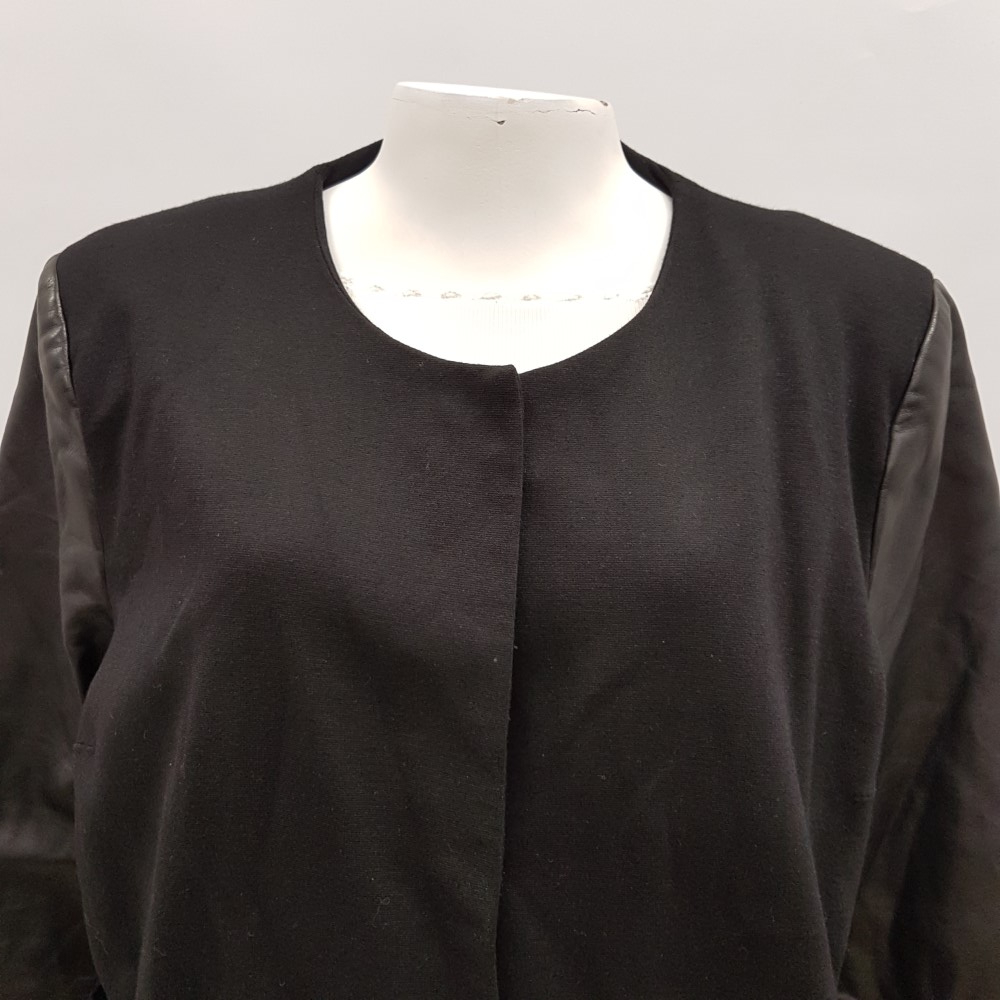 Veste de fêtes bi-matière noire - SCOTTAGE - taille 44  - Vue 5 - 