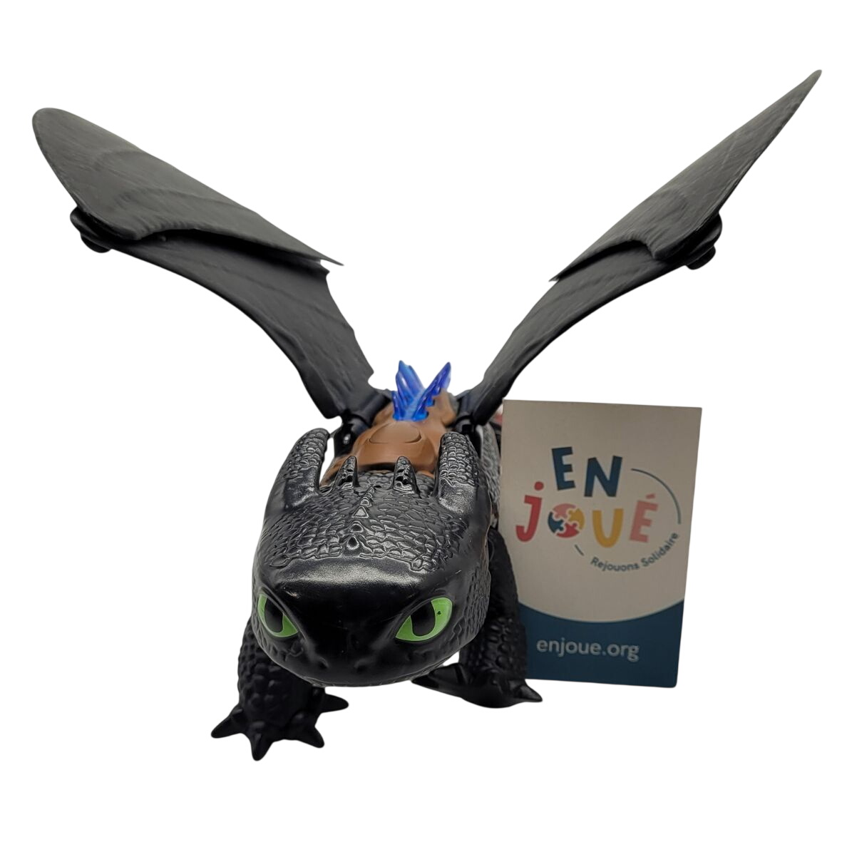 Figurine - Dragon Krokmou 38 cm - Spin Master - À partir de 4 ans.  -  reconditionné disponible sur Label Emmaüs