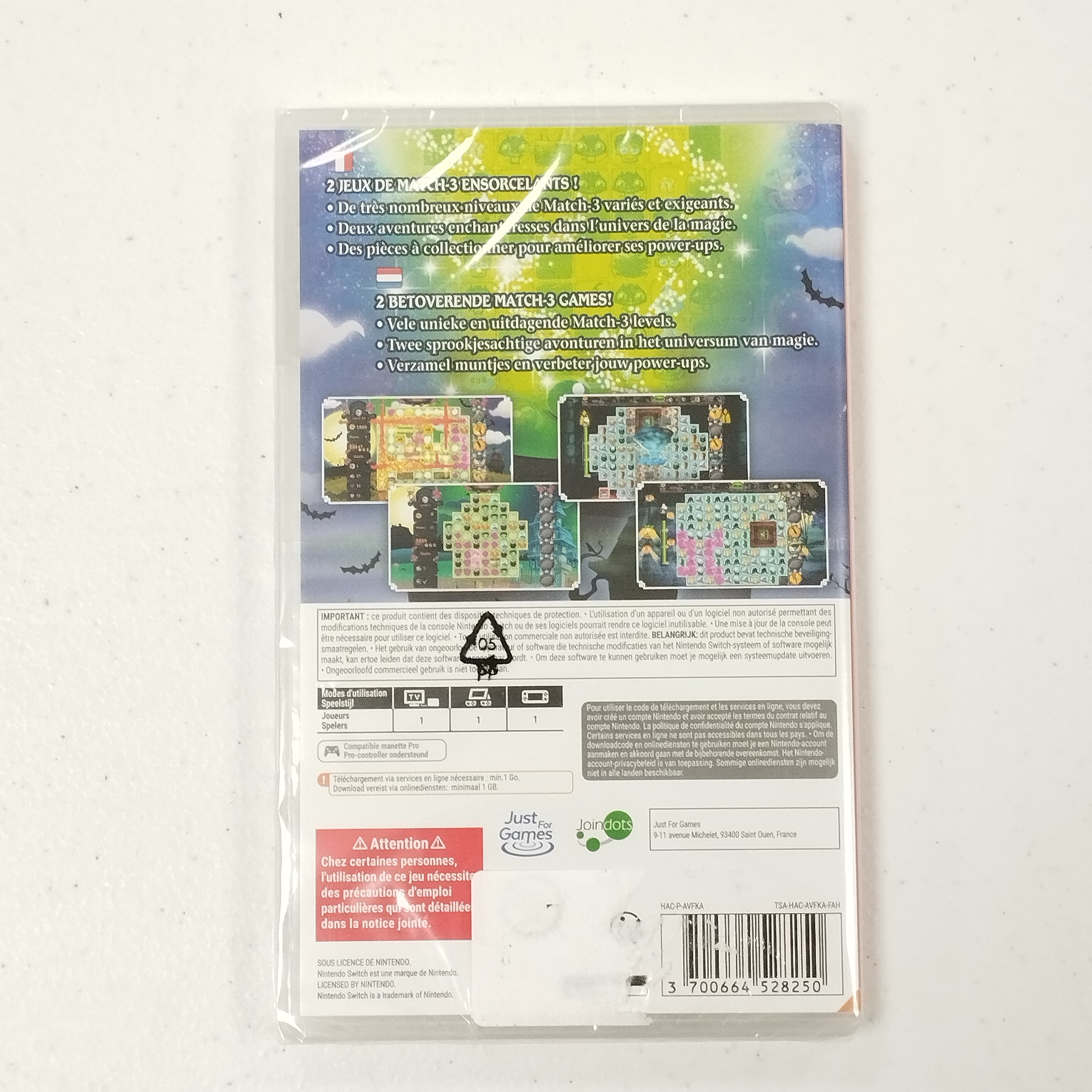 Lot 2 jeux Switch neuf sous blister - Jeux vidéo
