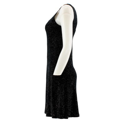 Robe noire avec paillettes - Femme - ETAM - Taille 38 - Photo 2