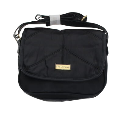 Sac à bandoulière noir - Femme - Ted lapidus - Dimension 17x20cm - Photo 0