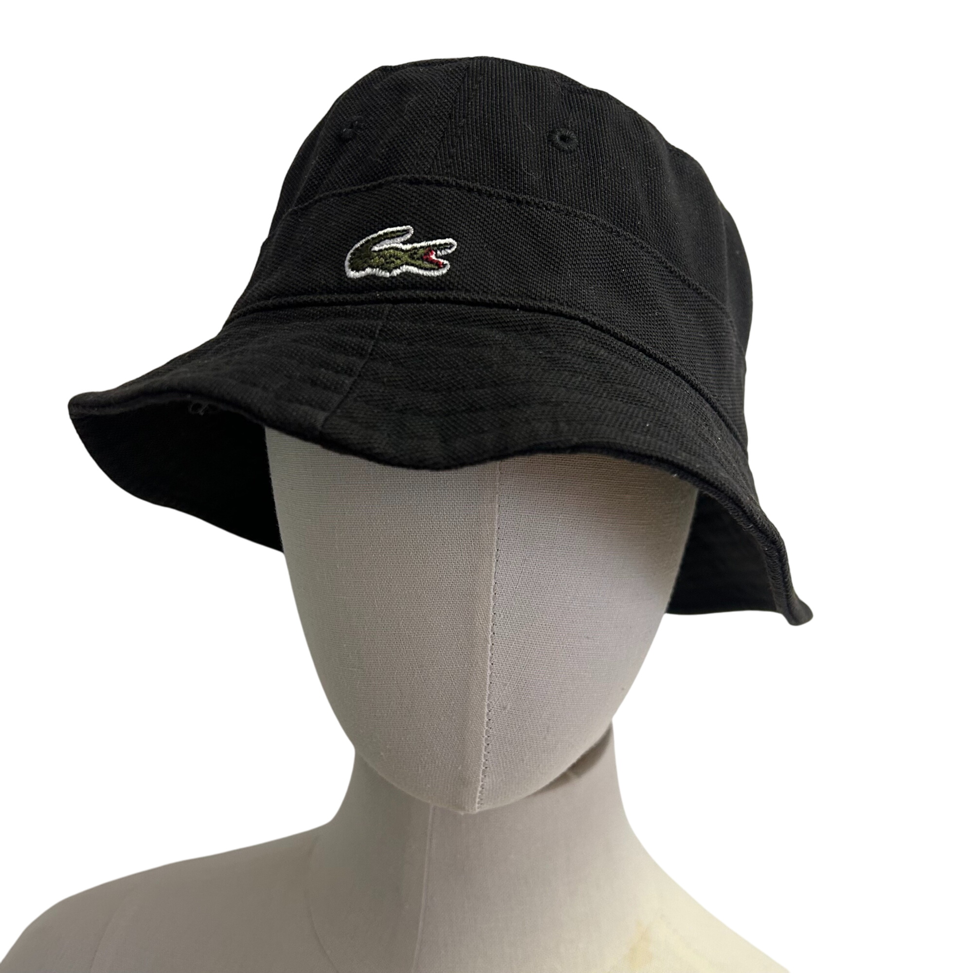 Bob Lacoste noir coton, TS - Lacoste - Modalova