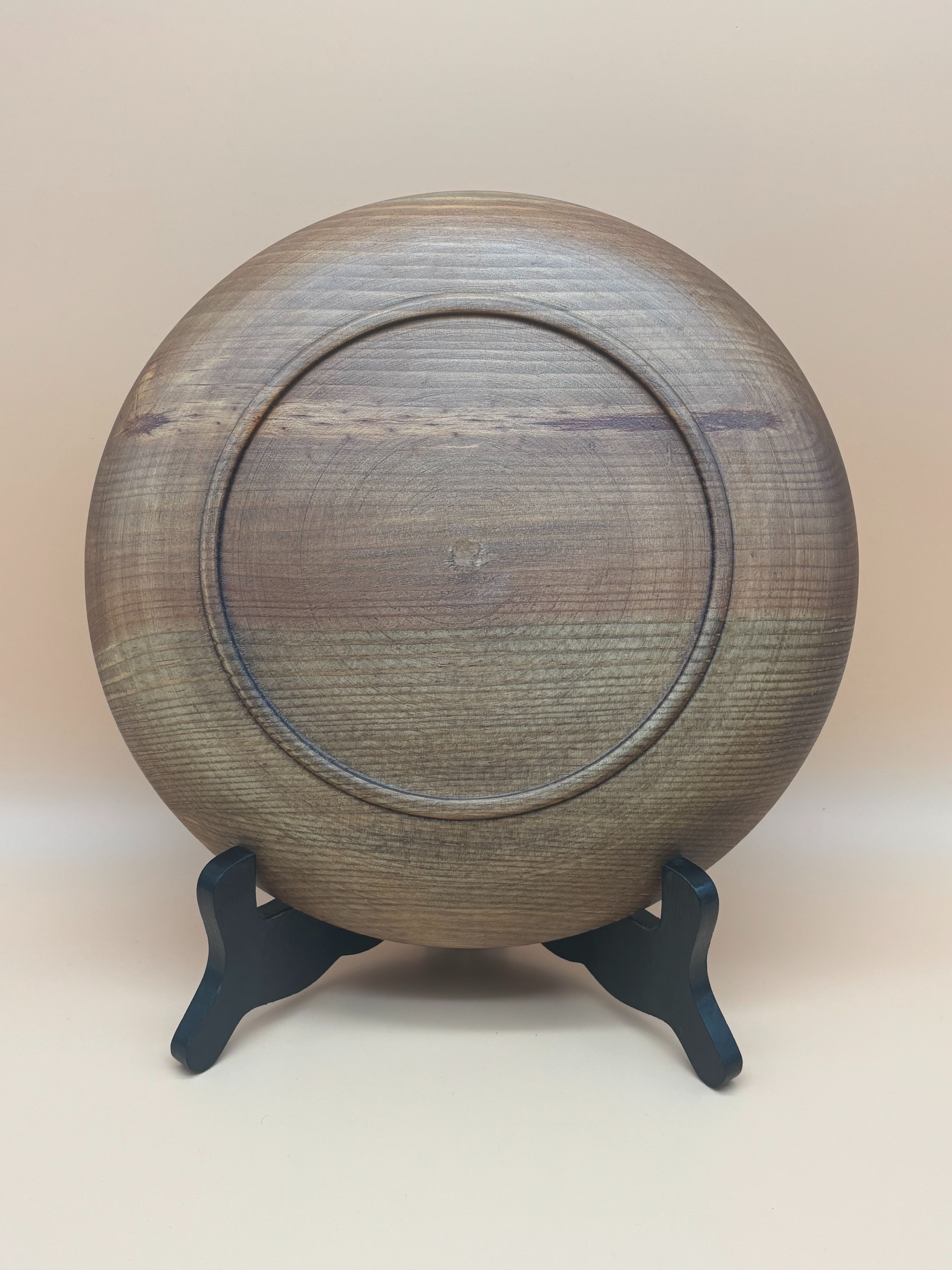 Lot de 6 assiettes en bois aux motifs de Valescure - Photo 2