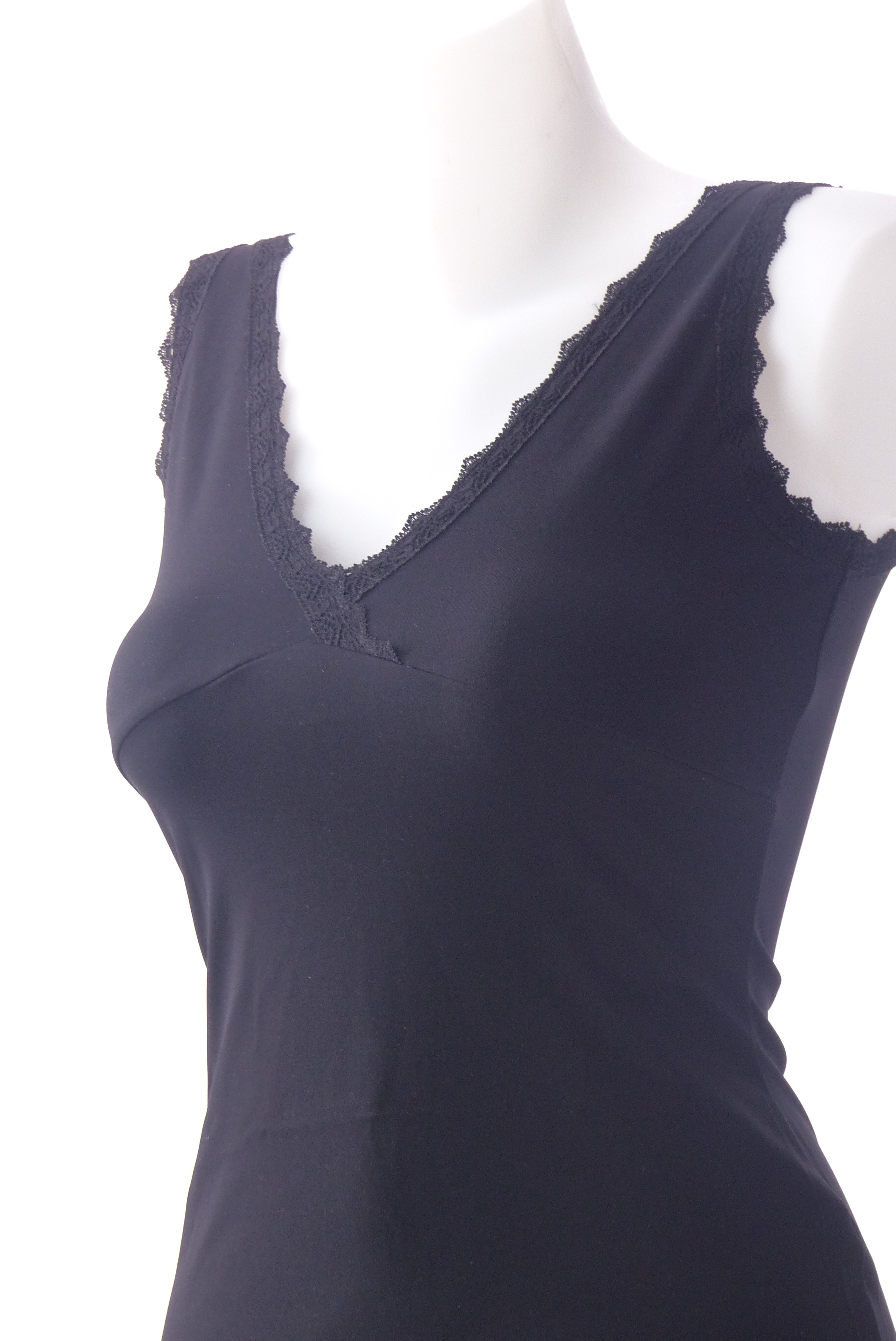 Robe moulante courte avec décolleté en v brodé - Pain de Sucre - S Très bon état - Vue 2 - 