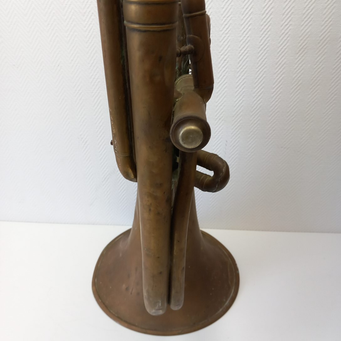 Cornet à Piston Ancien de Pélisson Frères C  État correct - Vue 11 - 
