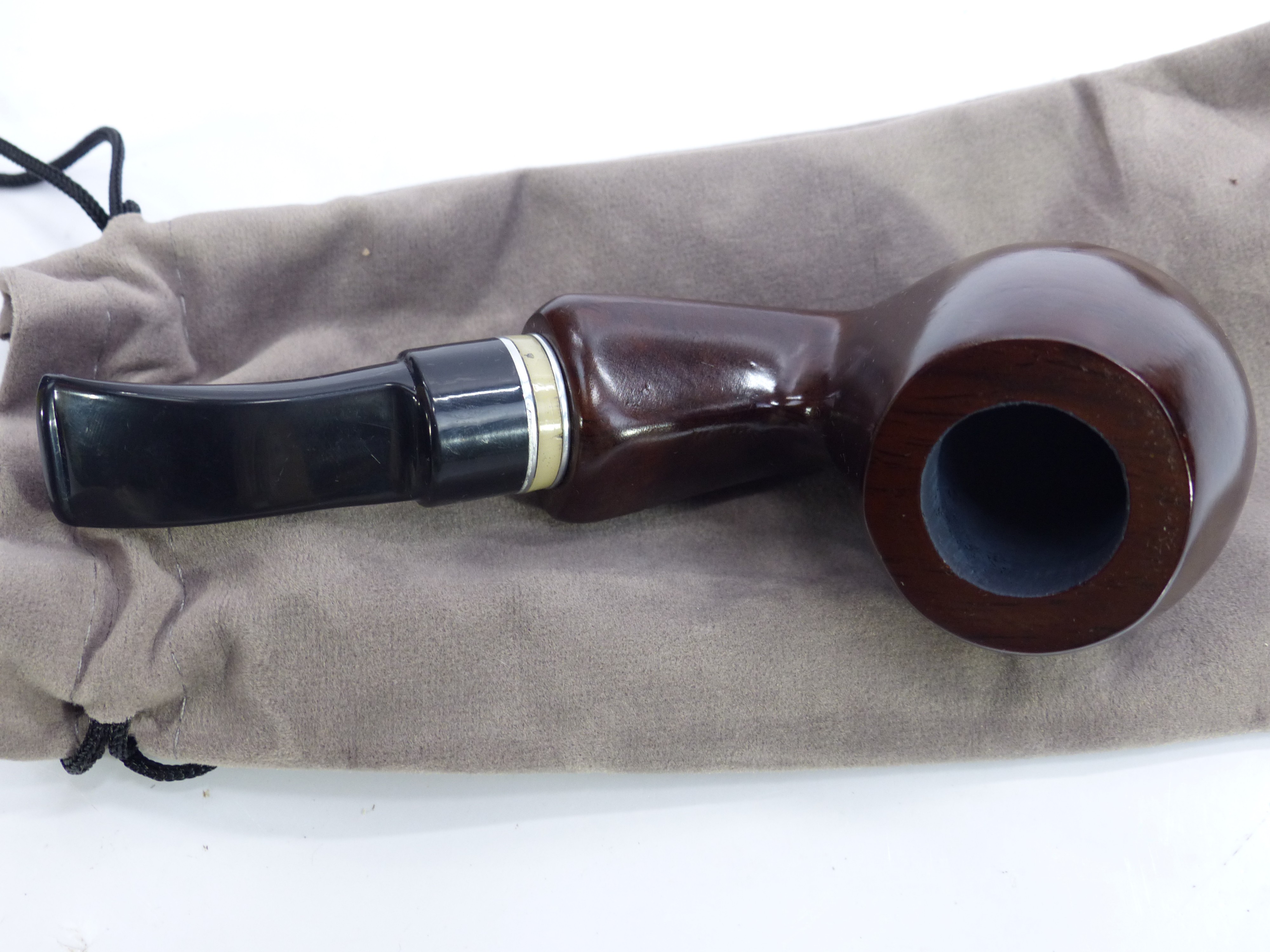 Pipe en ébene neuve style rétro - Comme neuf - Photo 2