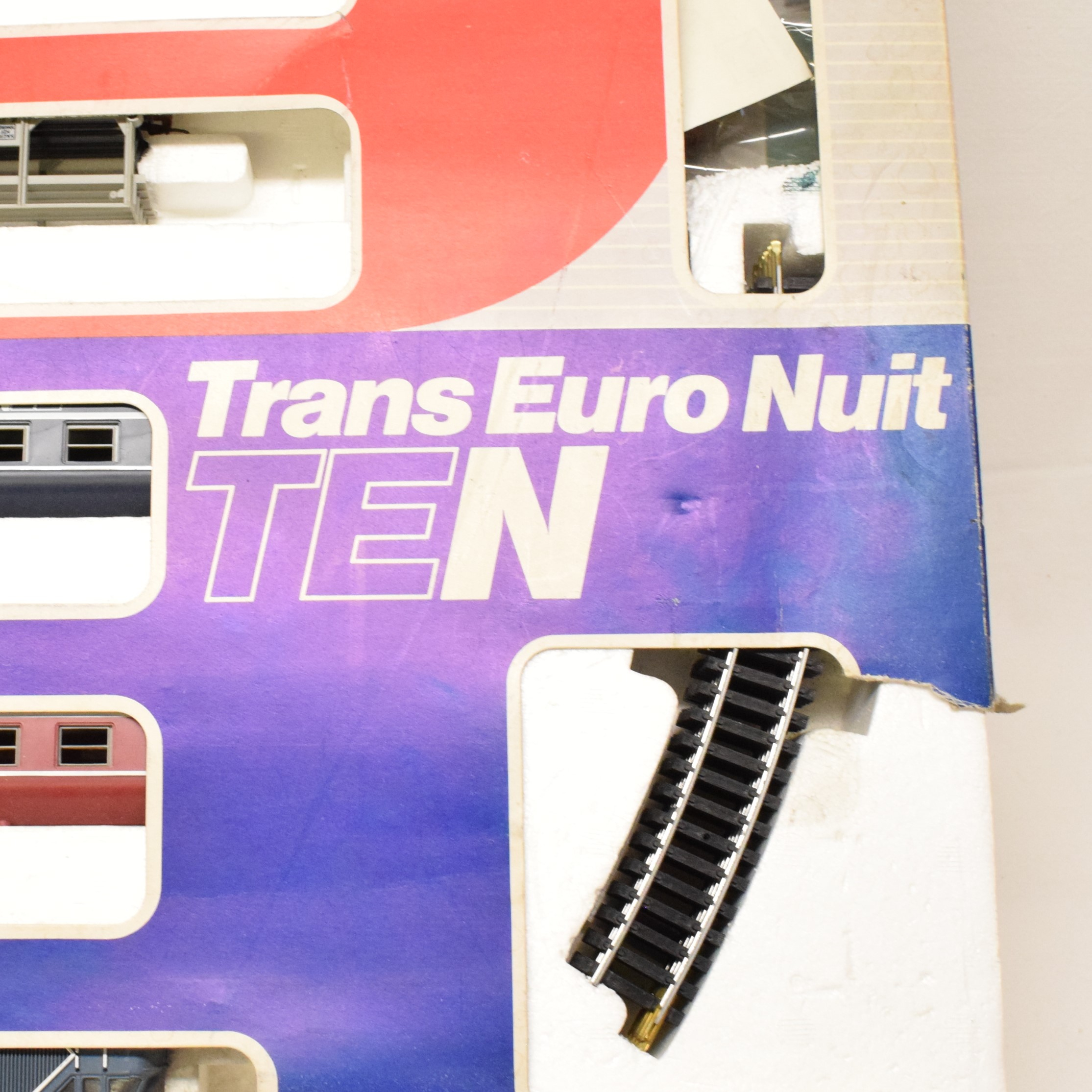 Boite circuit ferroviaire Jouef N° 7823 échelle HO le Trans Euro nuit ou T E N - État correct - Photo 3