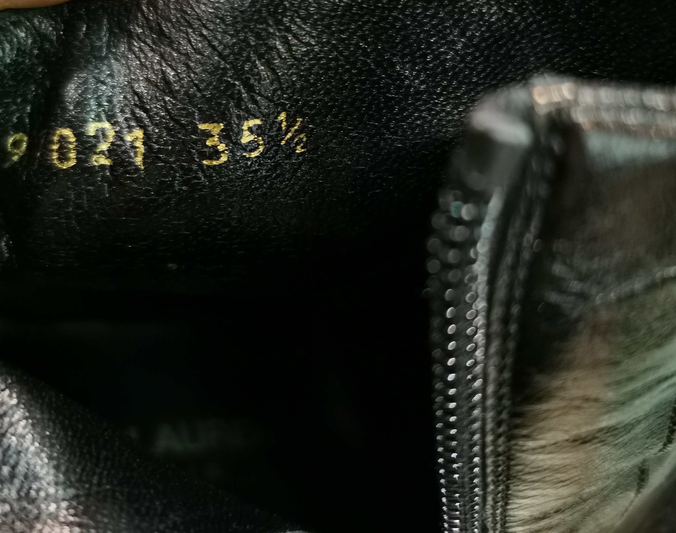 Bottines femmes noire en cuir - ST LAURENT - 35.5 - Photo 3
