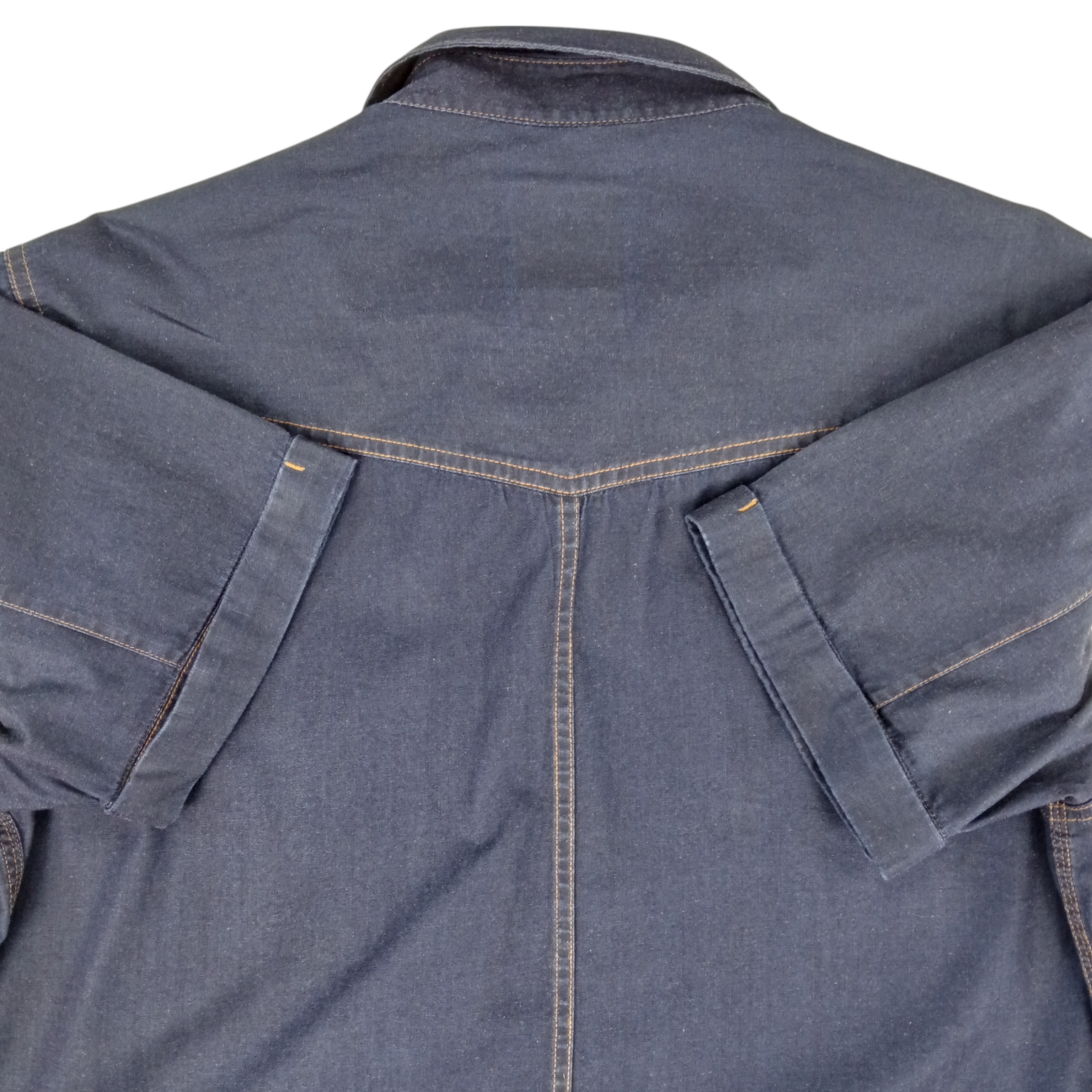 Chemise homme de la marque Devred col classique manches courtes de couleur bleu marine taille XL (44) - Photo 6