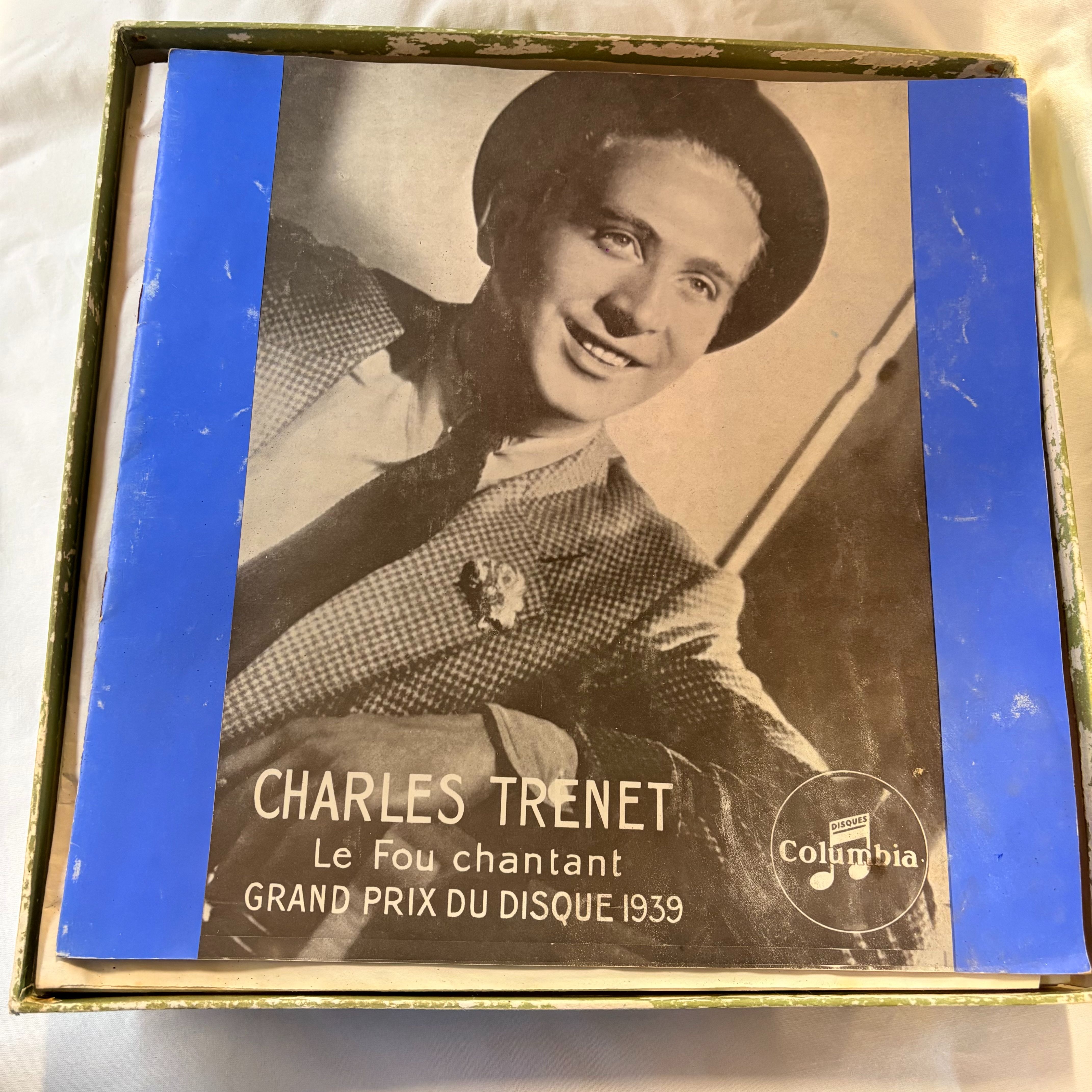 Charles Trenet "Toutes Mes Chansons 1937_1963" coffret 33t de 13 Vinyles 1978 État correct - Vue 3 - 