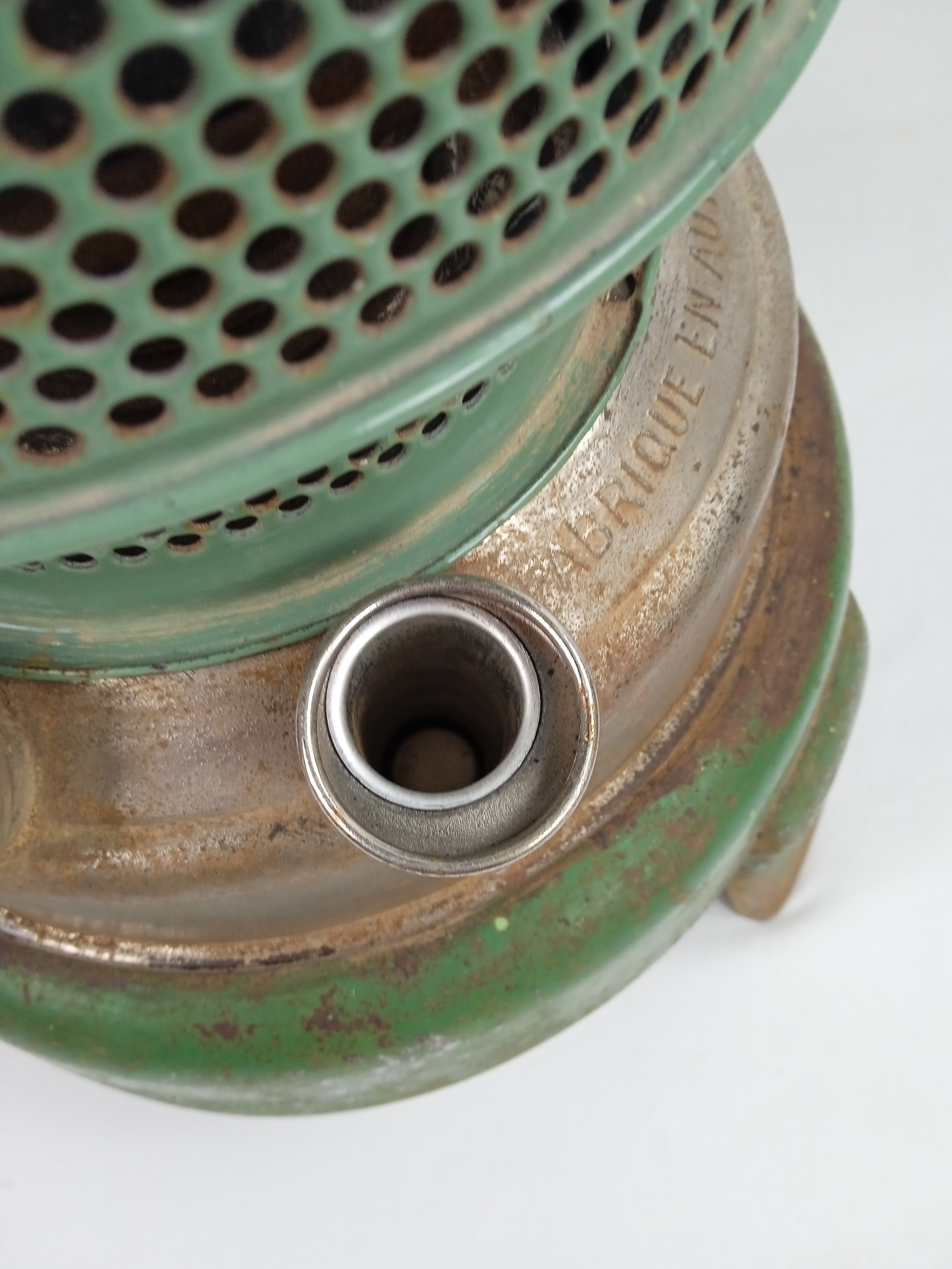 Ancien Poêle à Pétrole Max Sievert Aequator N°7 - Lampe Souffleur Brûleur Vintage Allemagne