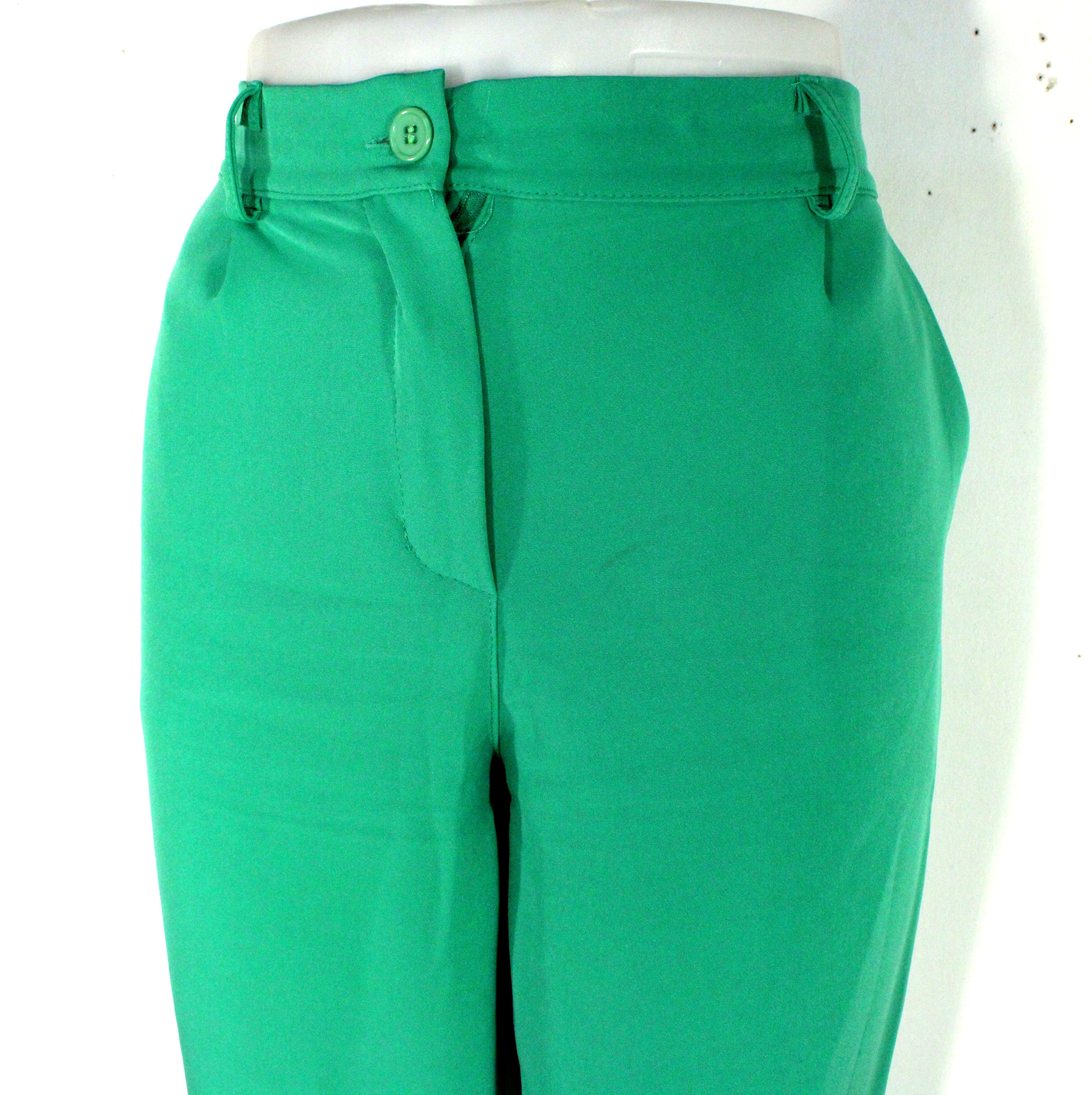 Pantalon Femme Vert APRIL VINTAGE Taille L /XL - Photo 1