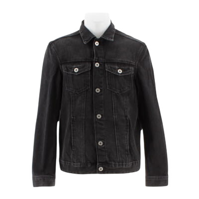 Veste en jean noir - Homme - TEX Outerwear - Taille S Très bon état -  reconditionné disponible sur Label Emmaüs