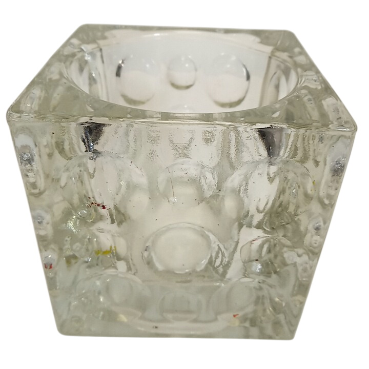 Vase ou photophore à bulles vintage Bon état -  reconditionné disponible sur Label Emmaüs