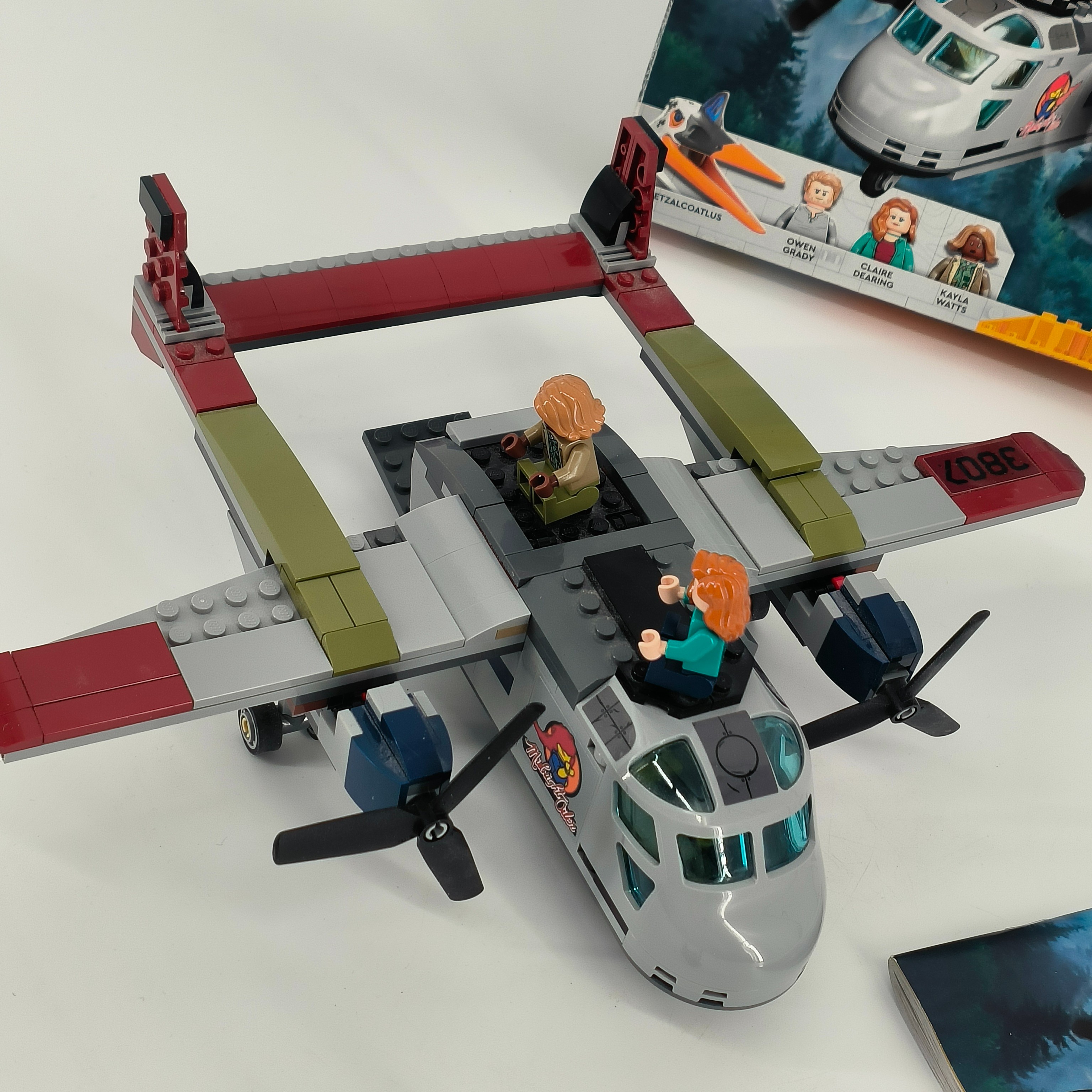 Lego-Embuscade aérienne de quetzacoatlus-à partir de 7 ans Très bon état - Vue 8 - 