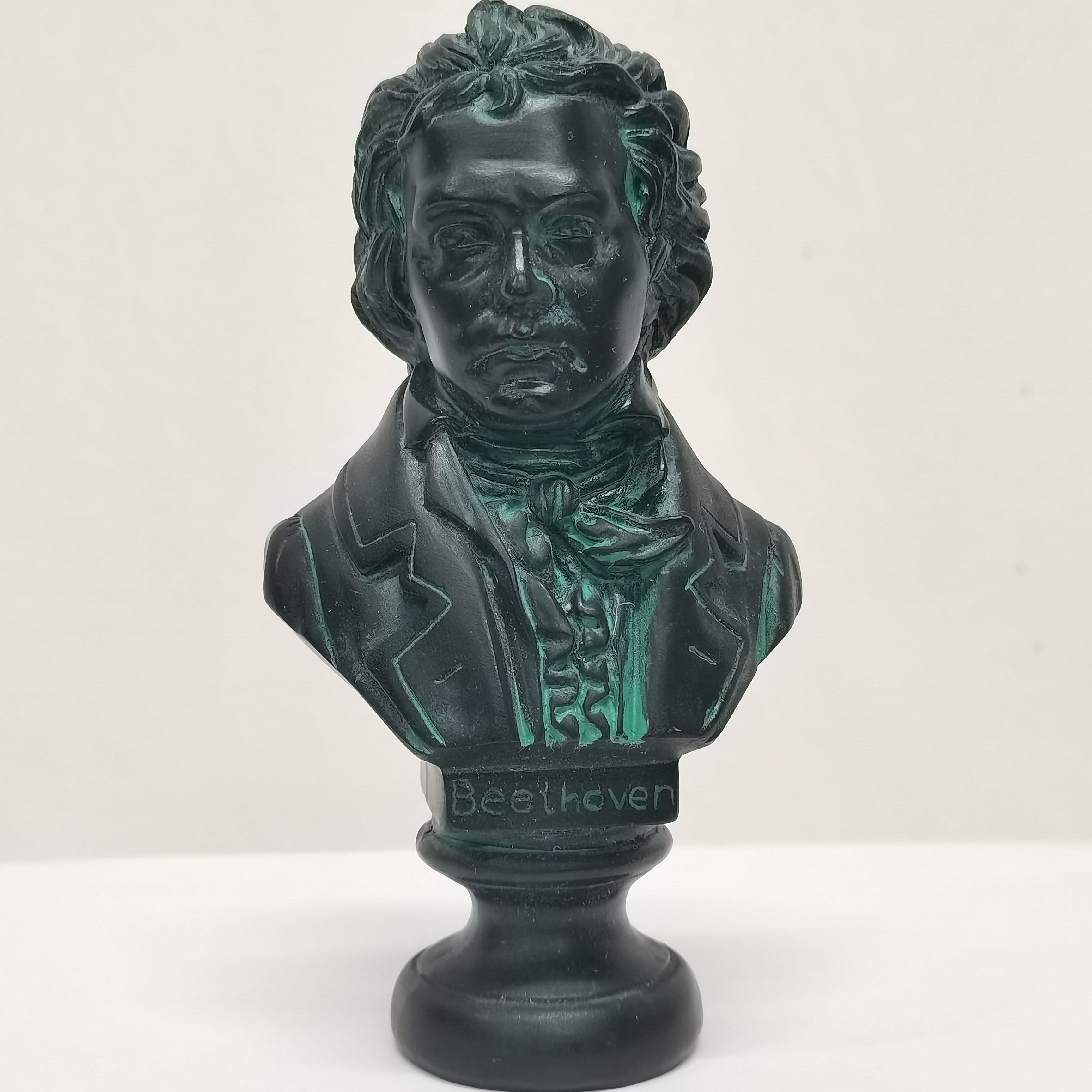 Salvatore Melani - Buste de Beethoven - 25 cm - Plâtre