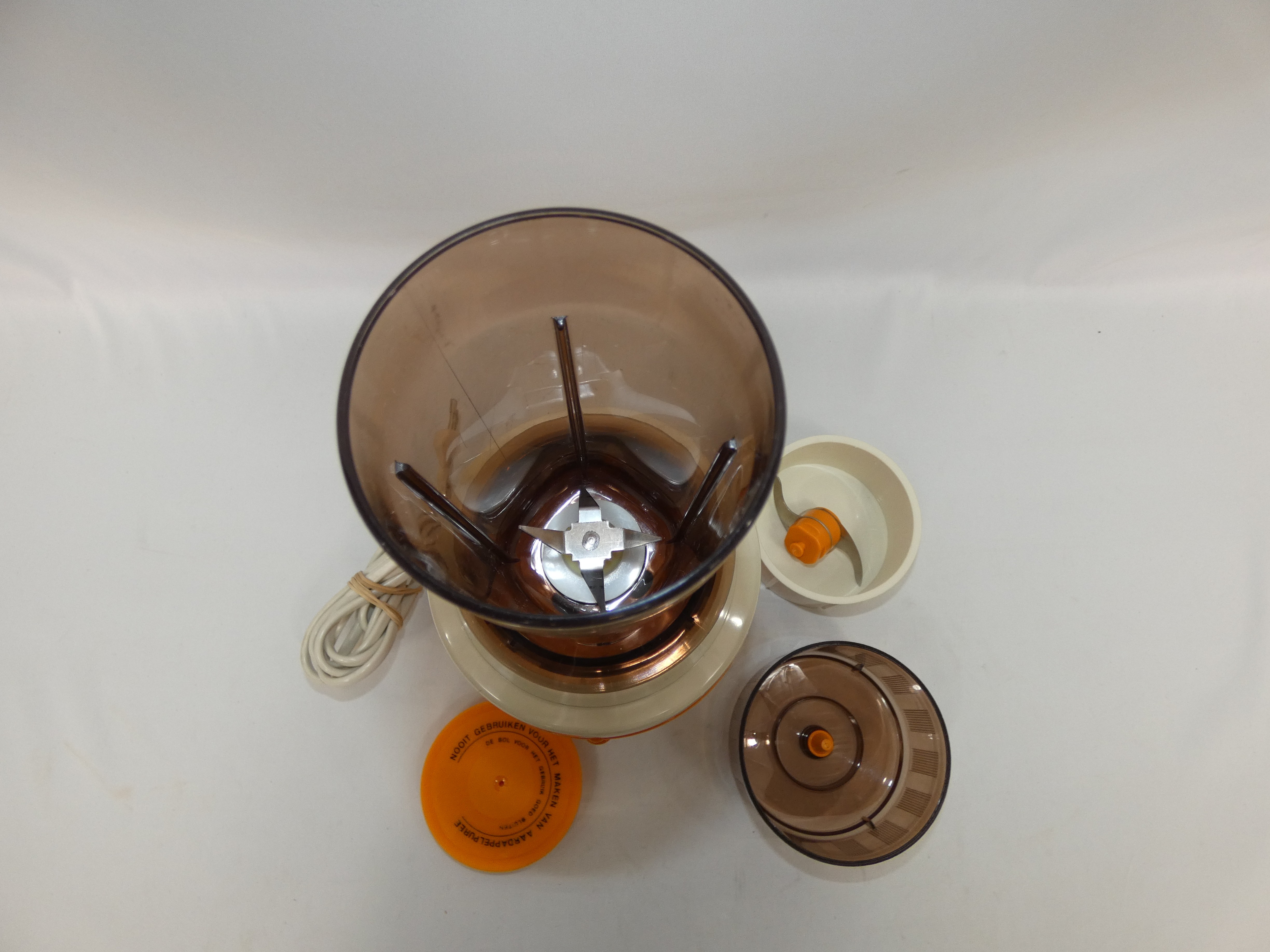 Petit hachoir électrique vintage MOULINEX Type 302-2-00 Bon état - Vue 7 - 