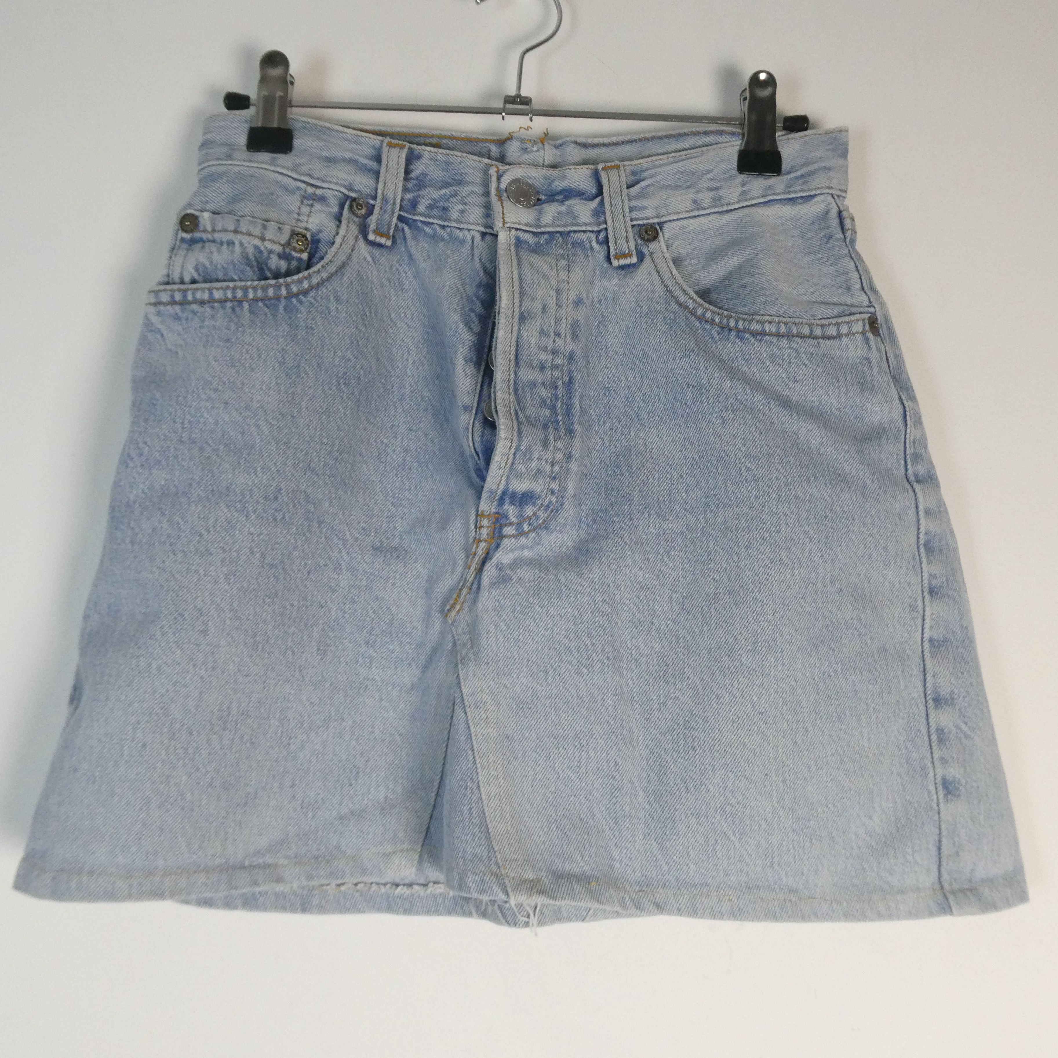 Levi's Mini-jupe jean délavée - Taille 36 - Photo 1