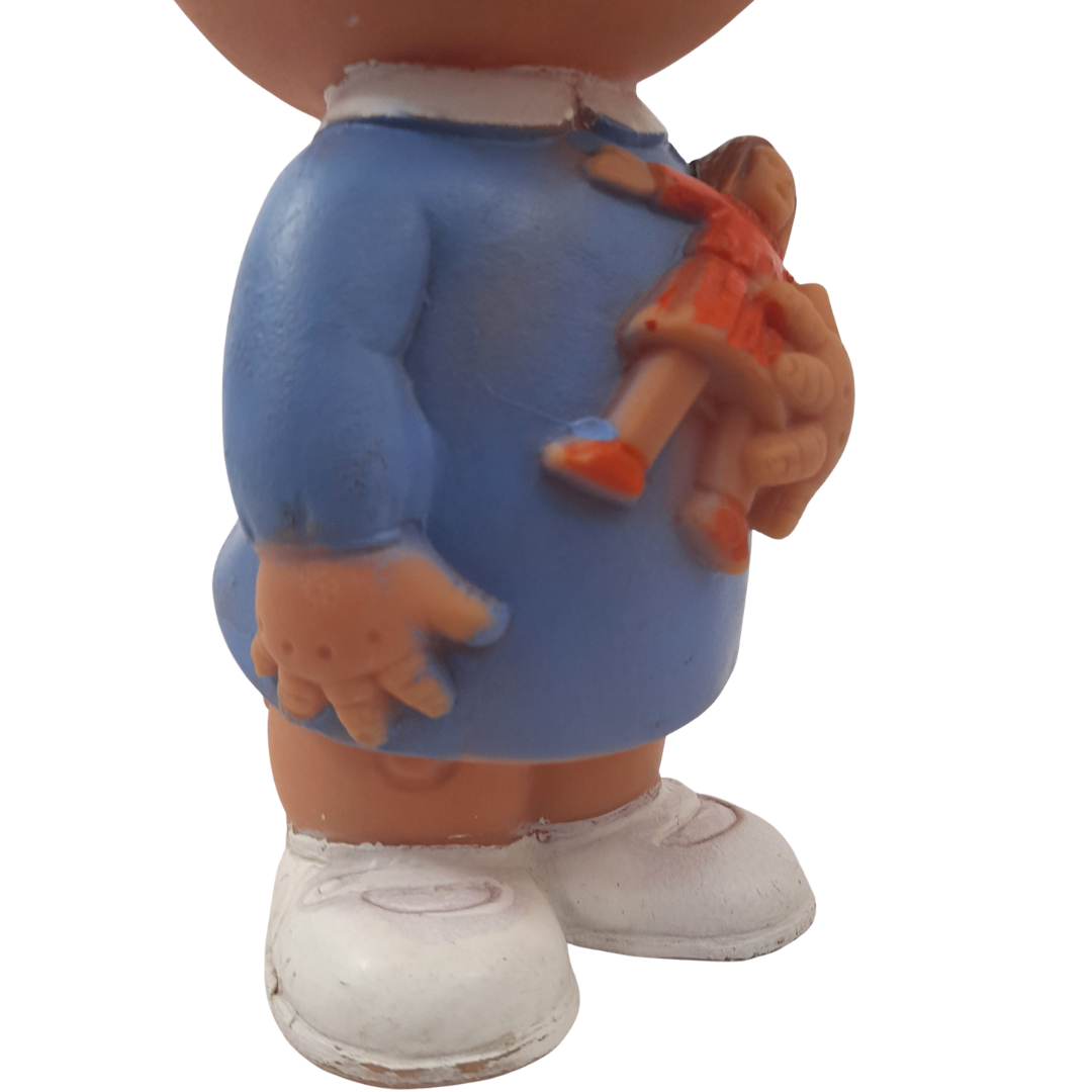 Voir photo 6 de Figurine Vintage Pouet Pouet en Caoutchouc LAFLEX (1961) – Petite Fille à la Poupée Figurine Vintage Pouet Pouet en Caoutchouc LAFLEX (1961) – Petite Fille à la Poupée Bon état - Vue 6 -