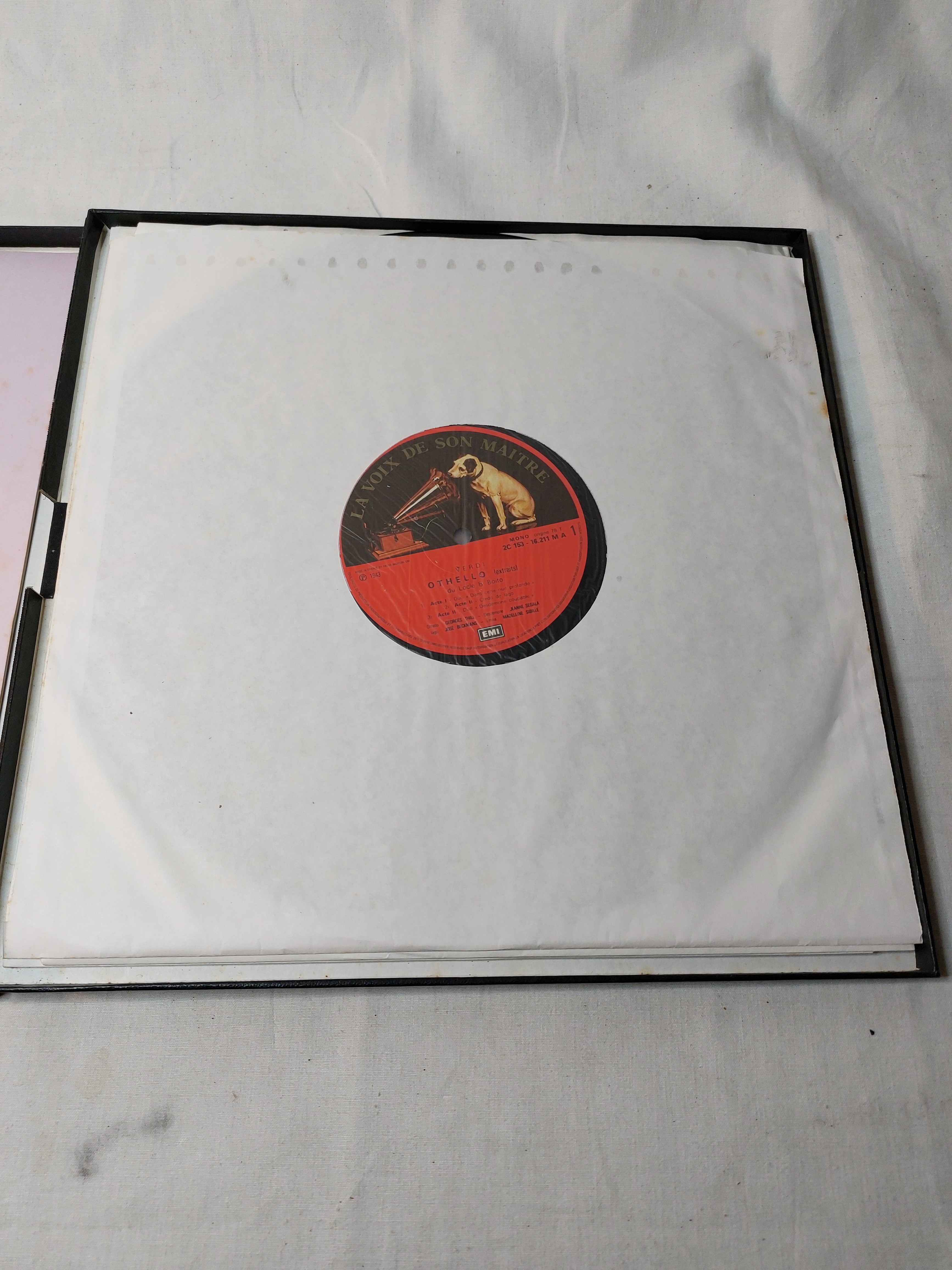 Coffret vinyles Georges Thill Bon état - Vue 4 - 