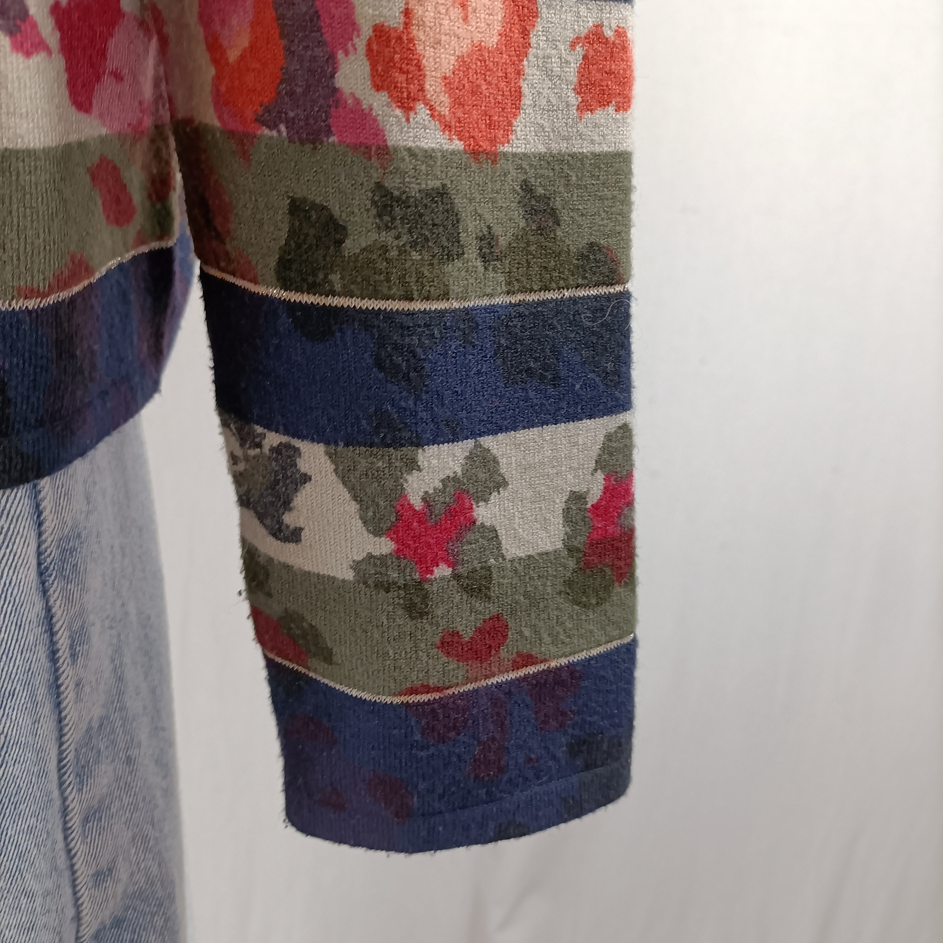 Gilet rayé multicolore - Gerry Weber - Taille 40 estimé - Photo 5