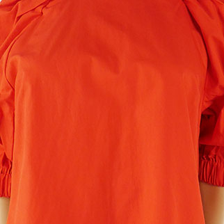 Blouse rouge manches 3/4 - femme - H&M - 40 - Photo 2