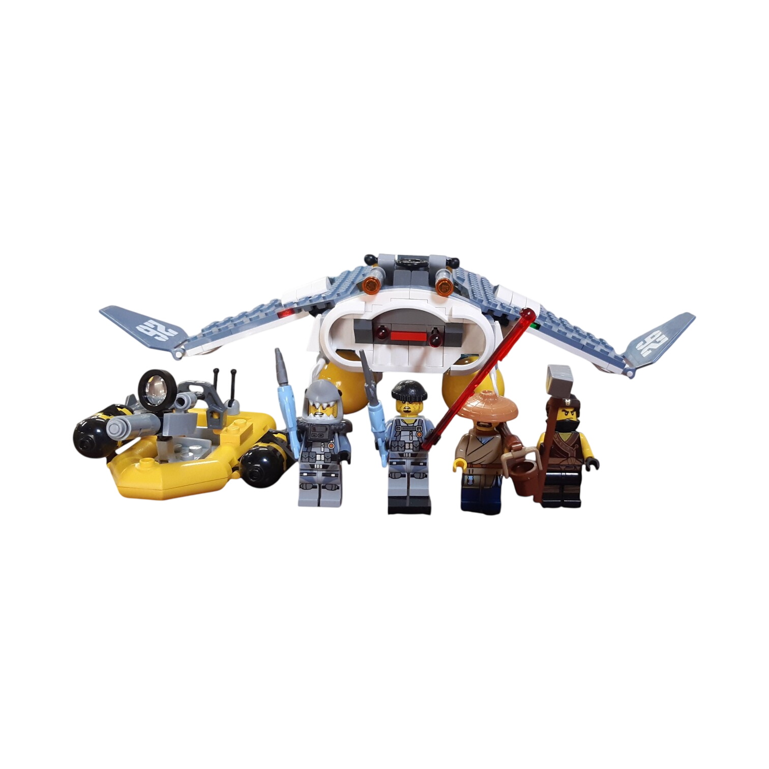 Set Lego NINJAGO \"Le bombardier Raie Manta 70609   -  reconditionné disponible sur Label Emmaüs