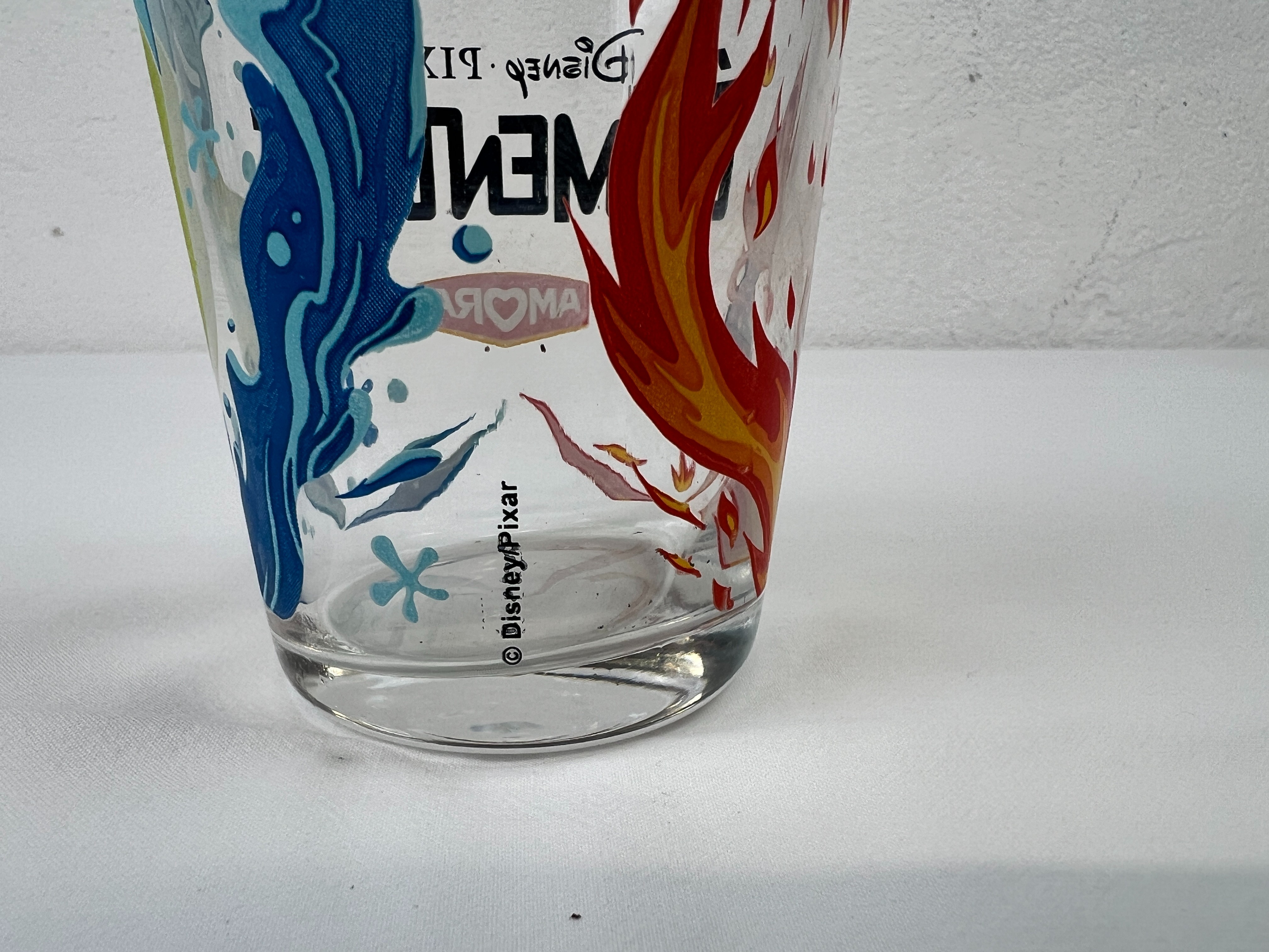 Verre Amora Disney Pixar 