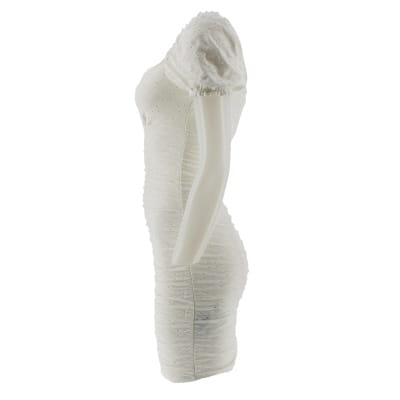 Robe blanche imprimée - Femme - H&M Divided - Taille XS - Photo 2