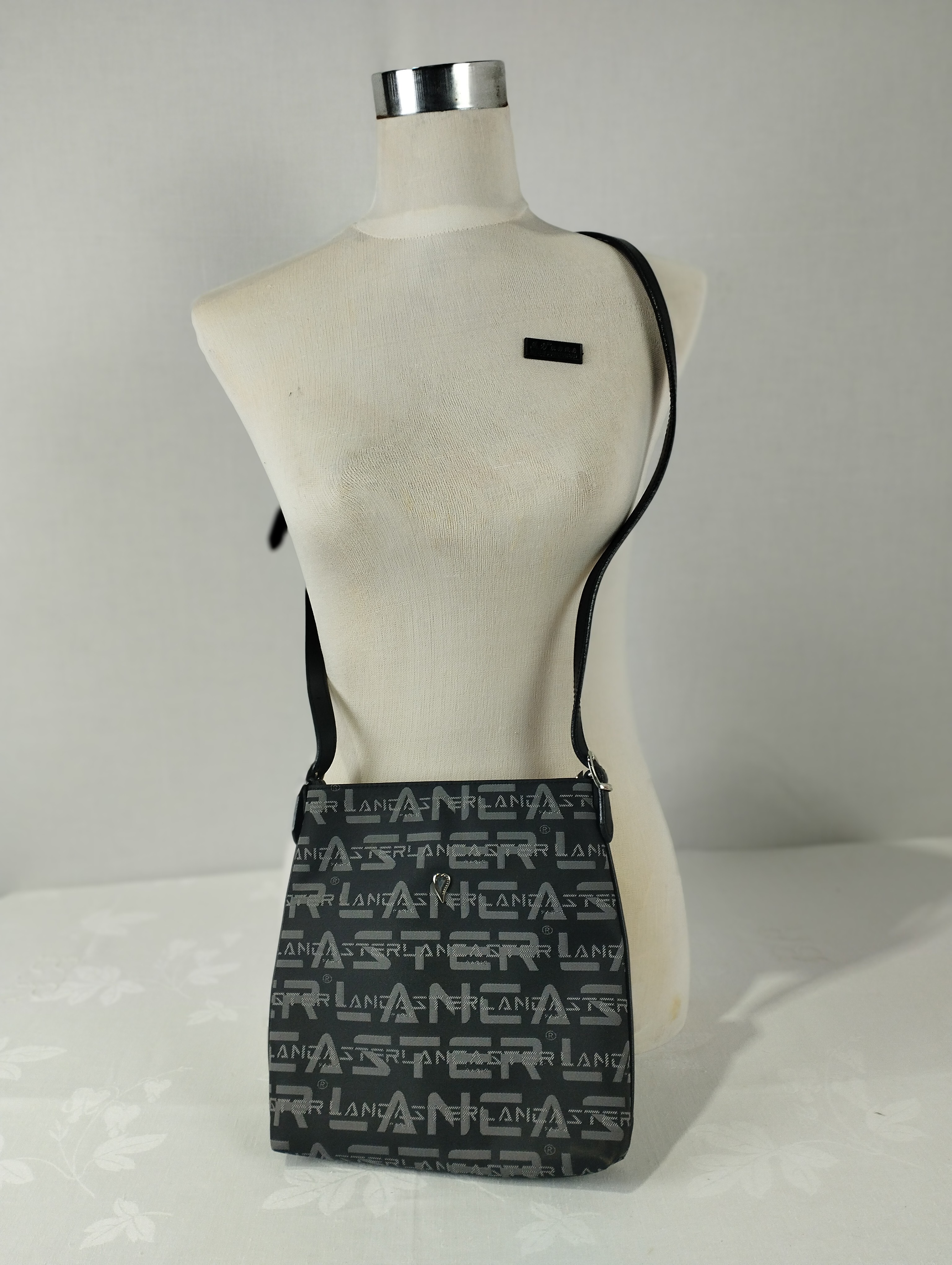 Sac bandoulière noir femme - Lancaster  Bon état - Vue 5 - 
