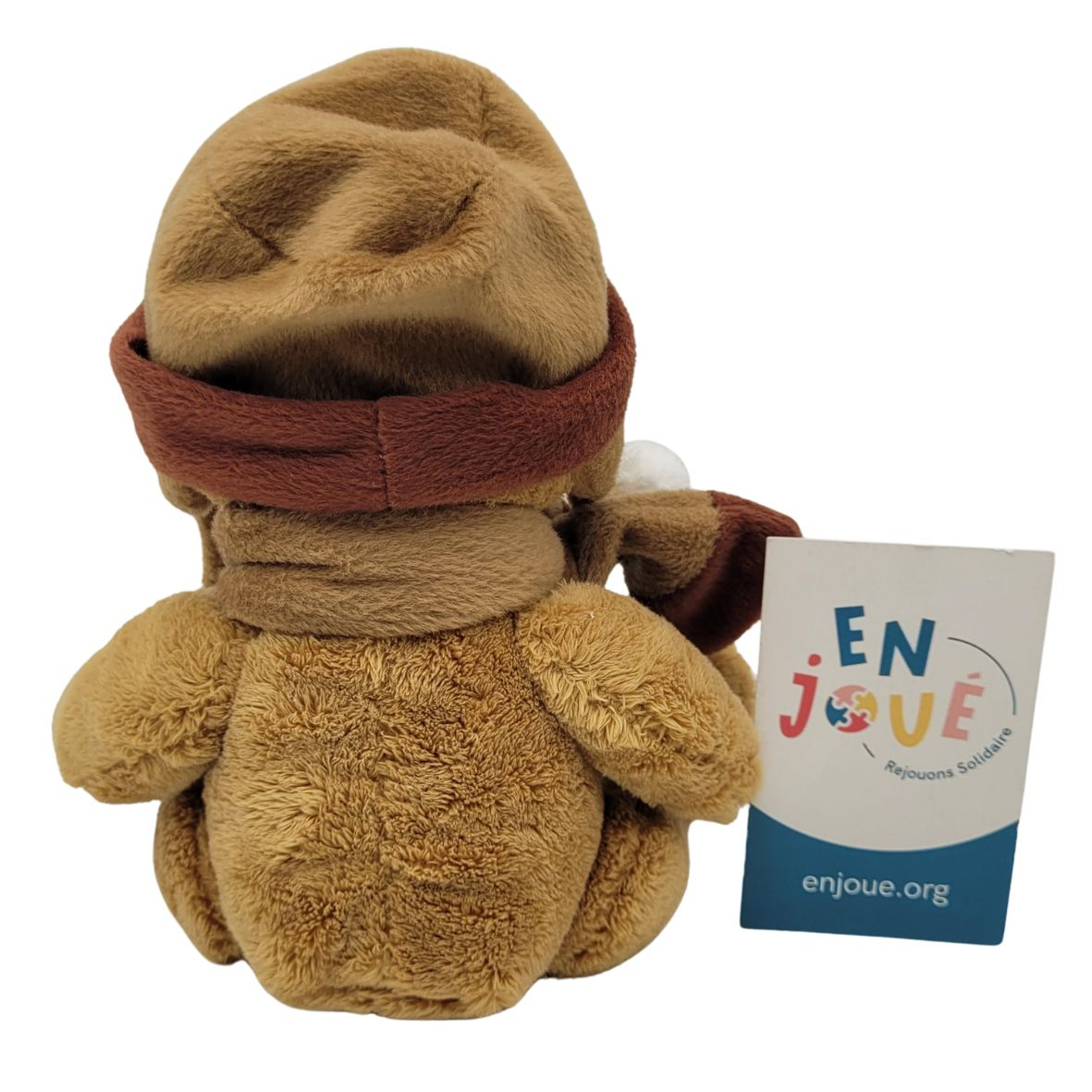 Voir photo 2 de Peluche - Ours marron bonnet écharpe 15 cm - Maxita - Dés 6 mois. Peluche - Ours marron bonnet écharpe 15 cm - Maxita - Dés 6 mois. Bon état - Vue 2 -