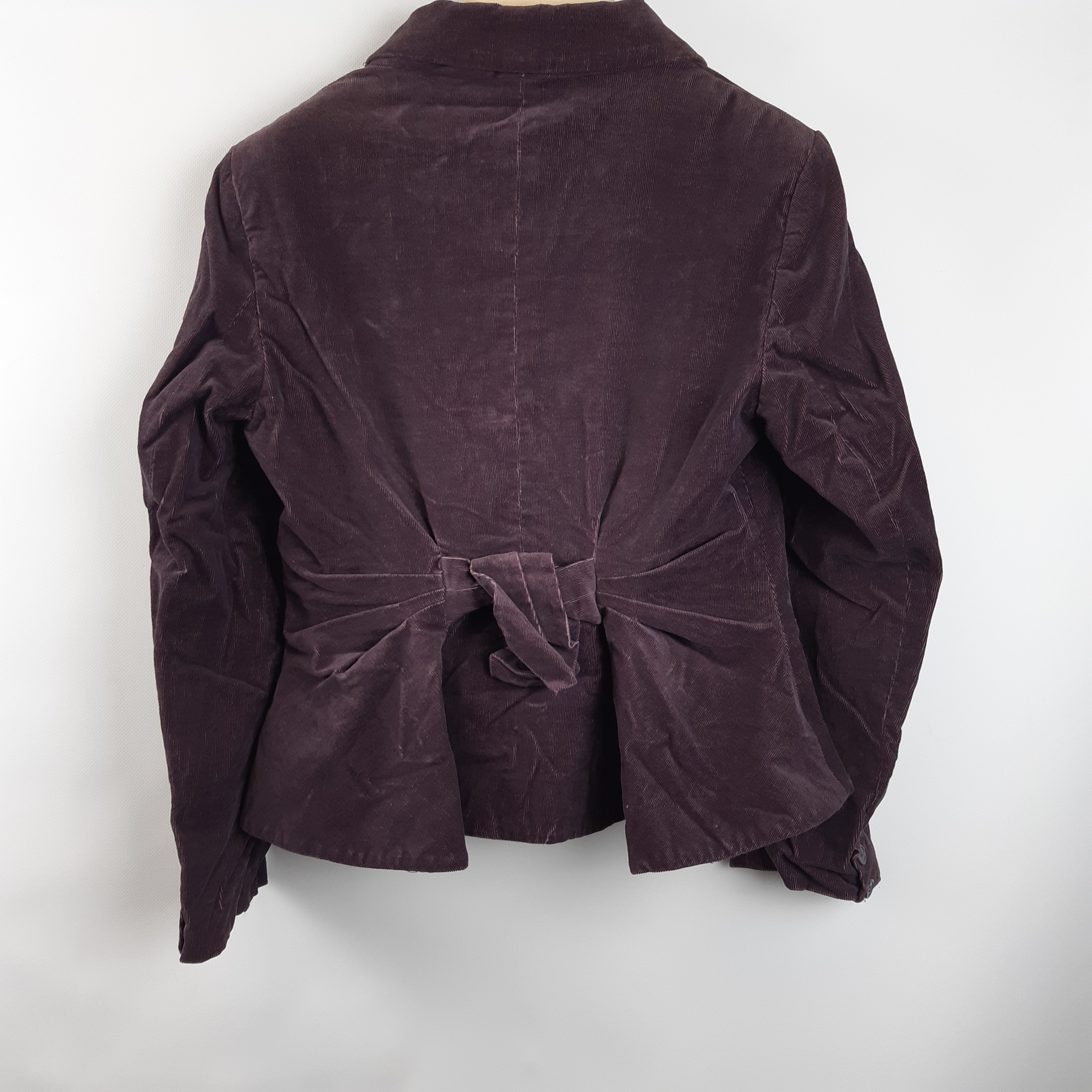 Voir photo 3 de Sinequanone - Veste velours violet coton - Taille 40 Sinequanone - Veste velours violet coton - Taille 40 - Vue 3 -