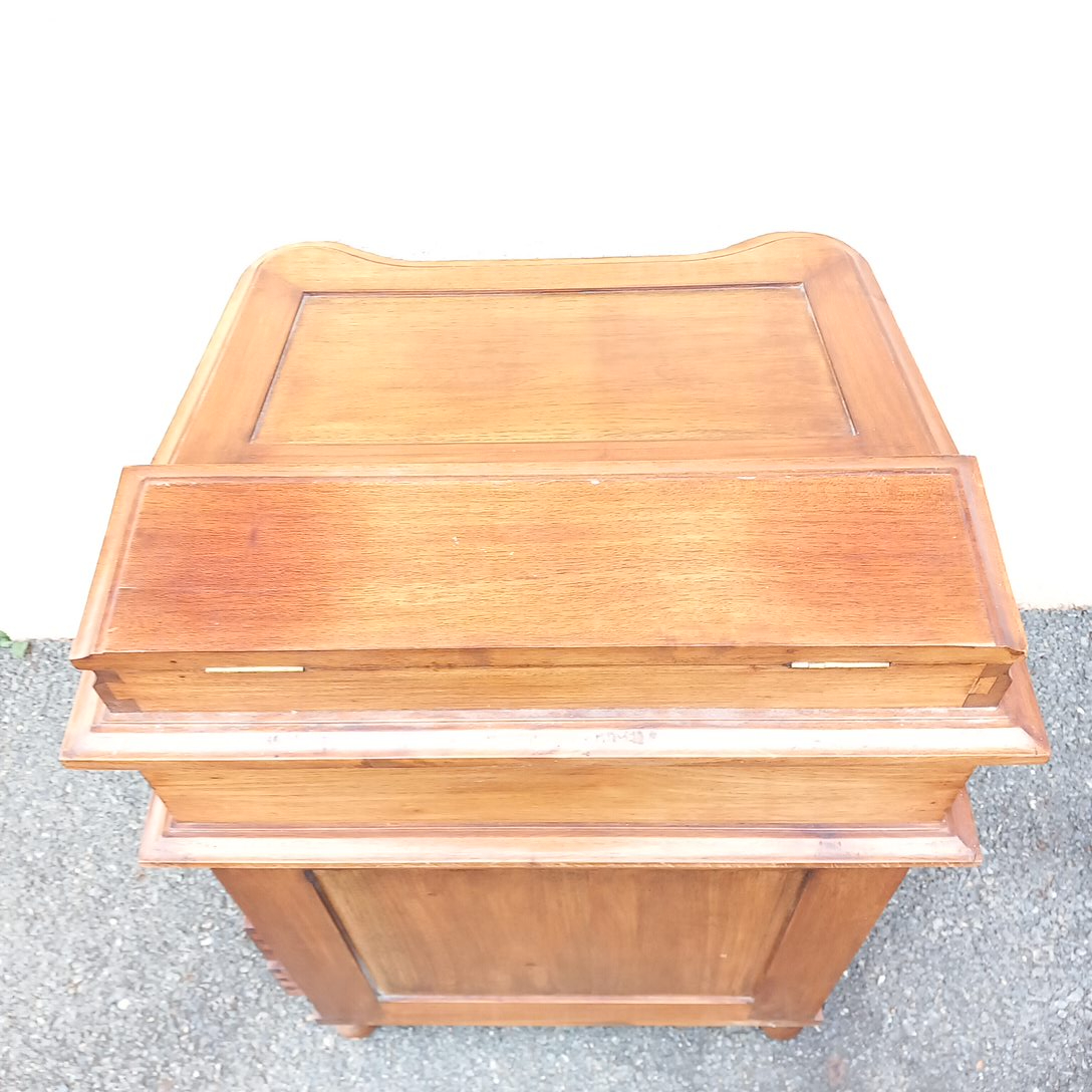 Secrétaire, bureau en acajou style Davenport - État correct - Photo 9