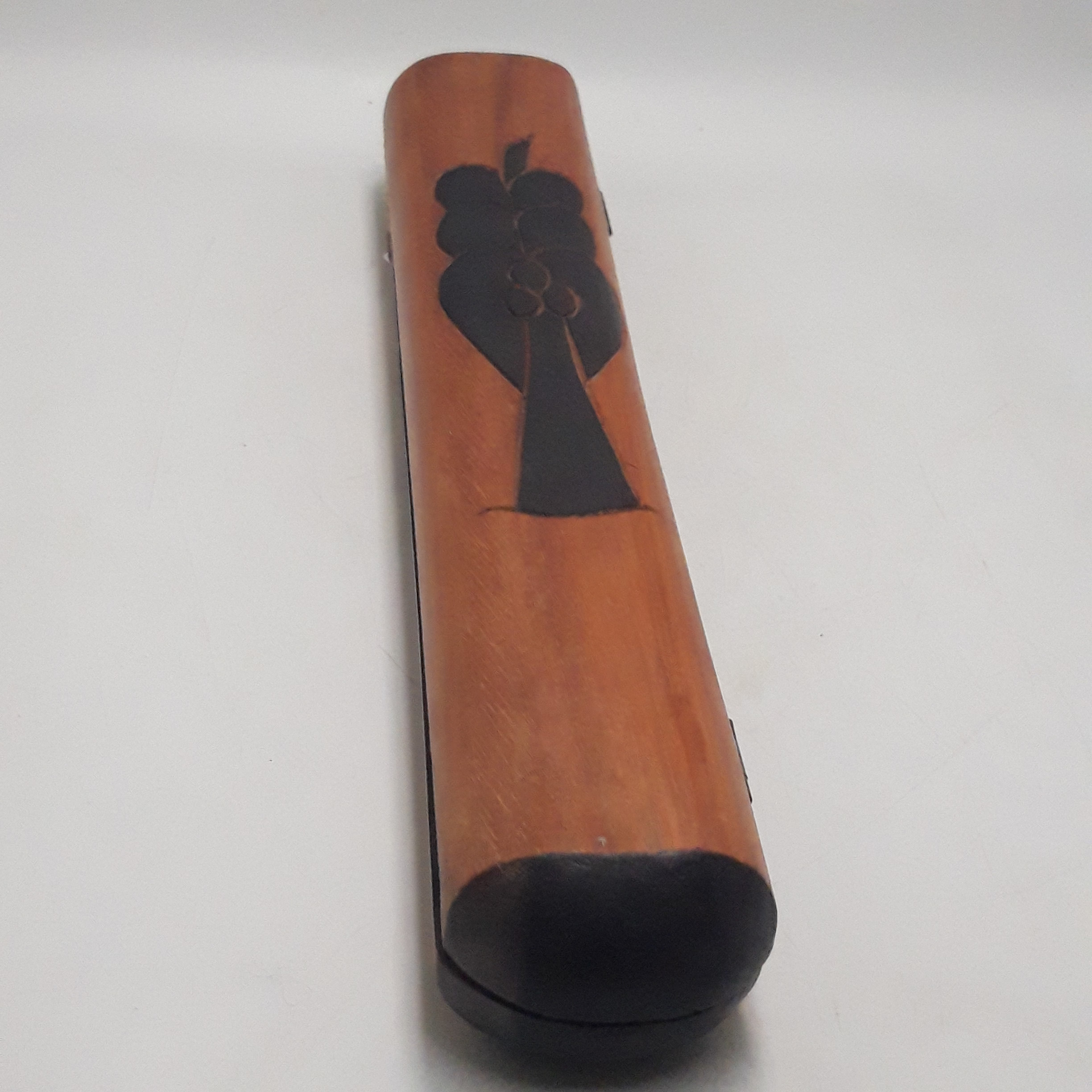 Awale jeux traditionnel africain dans son étui en bois Bon état - Vue 2 - 