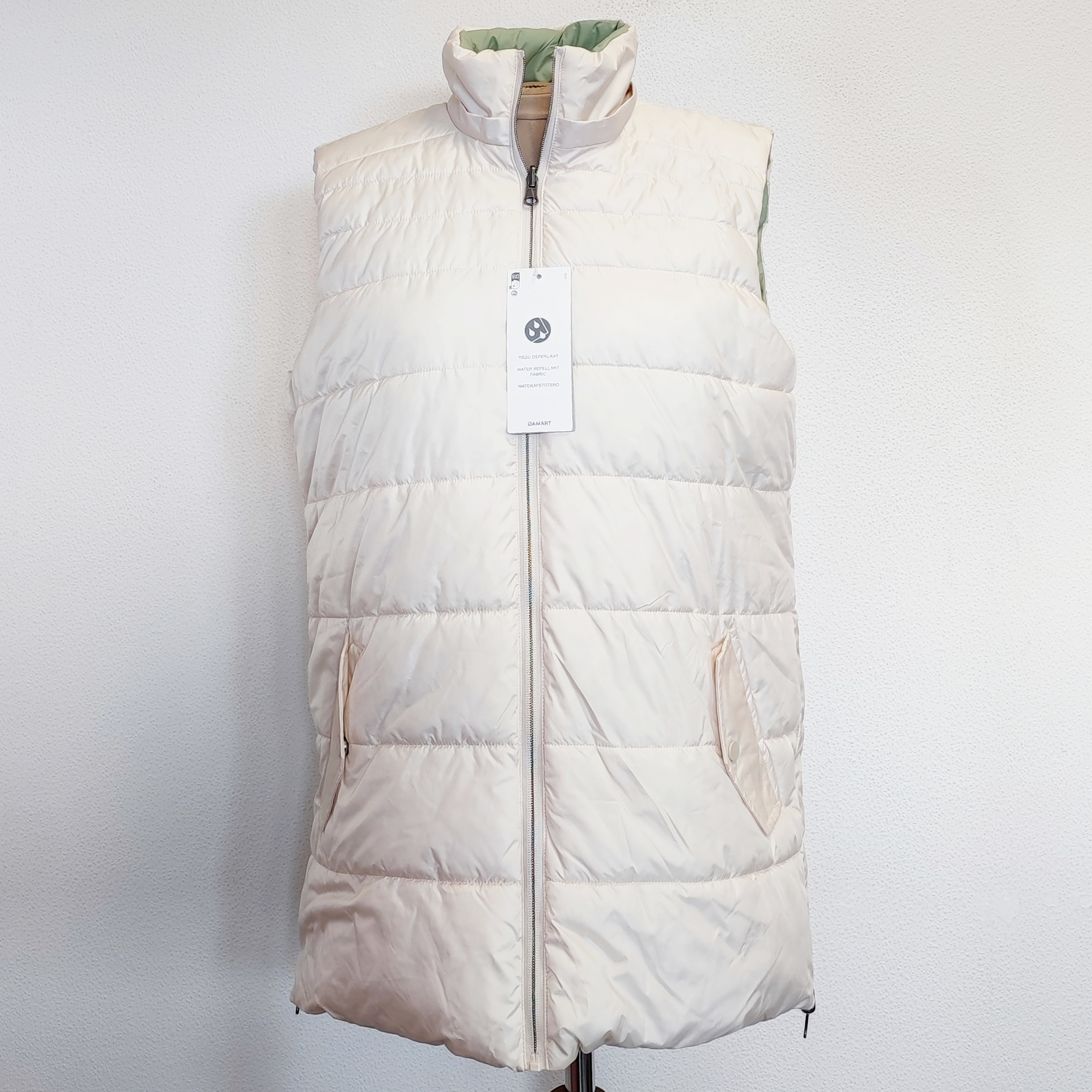 DAMART - Doudoune sans manches - 42/44- Femme  Bon état - Vue 2 - 