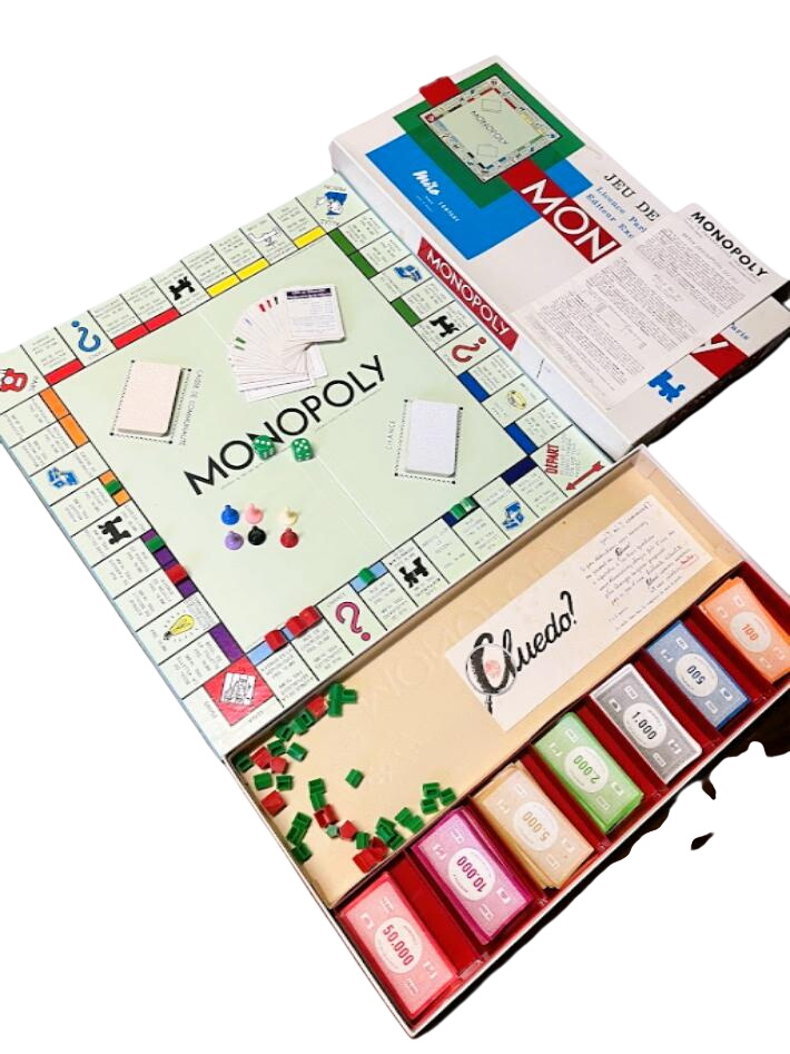 Acheter Jeu retro Monopoly. Éditeur en France Miro Company. Édition 1961 Bon état - 12,60 € Jeu retro Monopoly. Éditeur en France Miro Company. Édition 1961 Bon état - reconditionné disponible sur Label Emmaüs