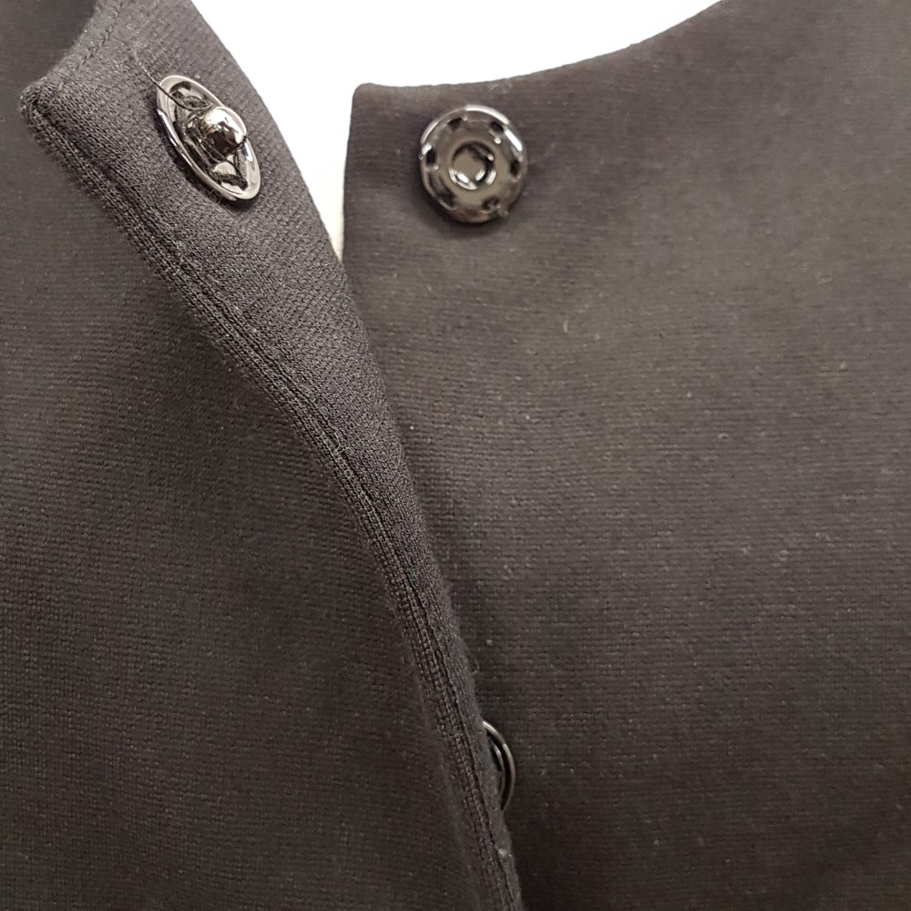 Veste de fêtes bi-matière noire - SCOTTAGE - taille 44  - Vue 6 - 