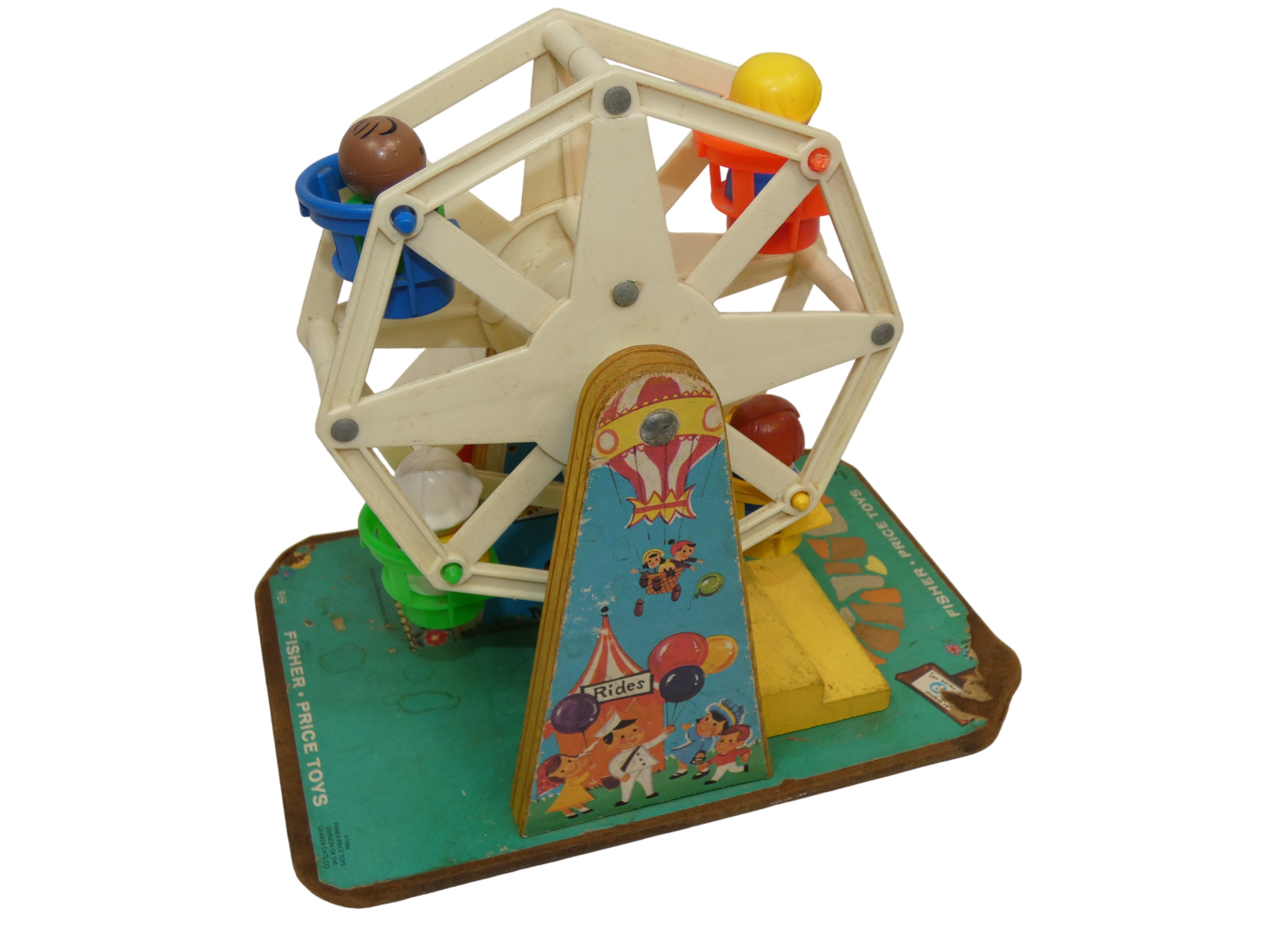 Grande roue musicale FISHER PRICE 1966 État correct -  reconditionné disponible sur Label Emmaüs