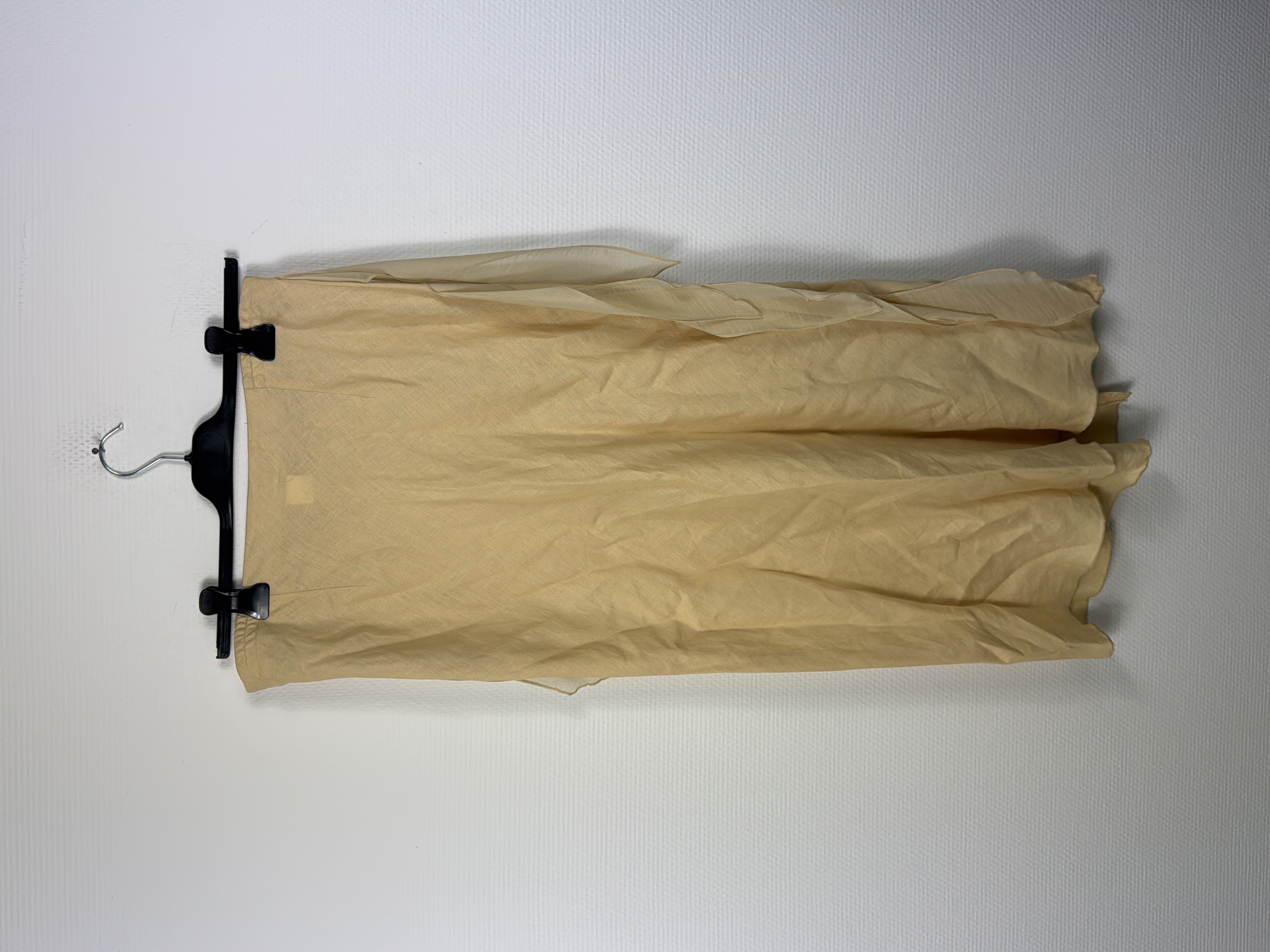 Jupe Midi Plissée Beige Un Jour Ailleurs 🌼 Taille xxxl - Photo 3